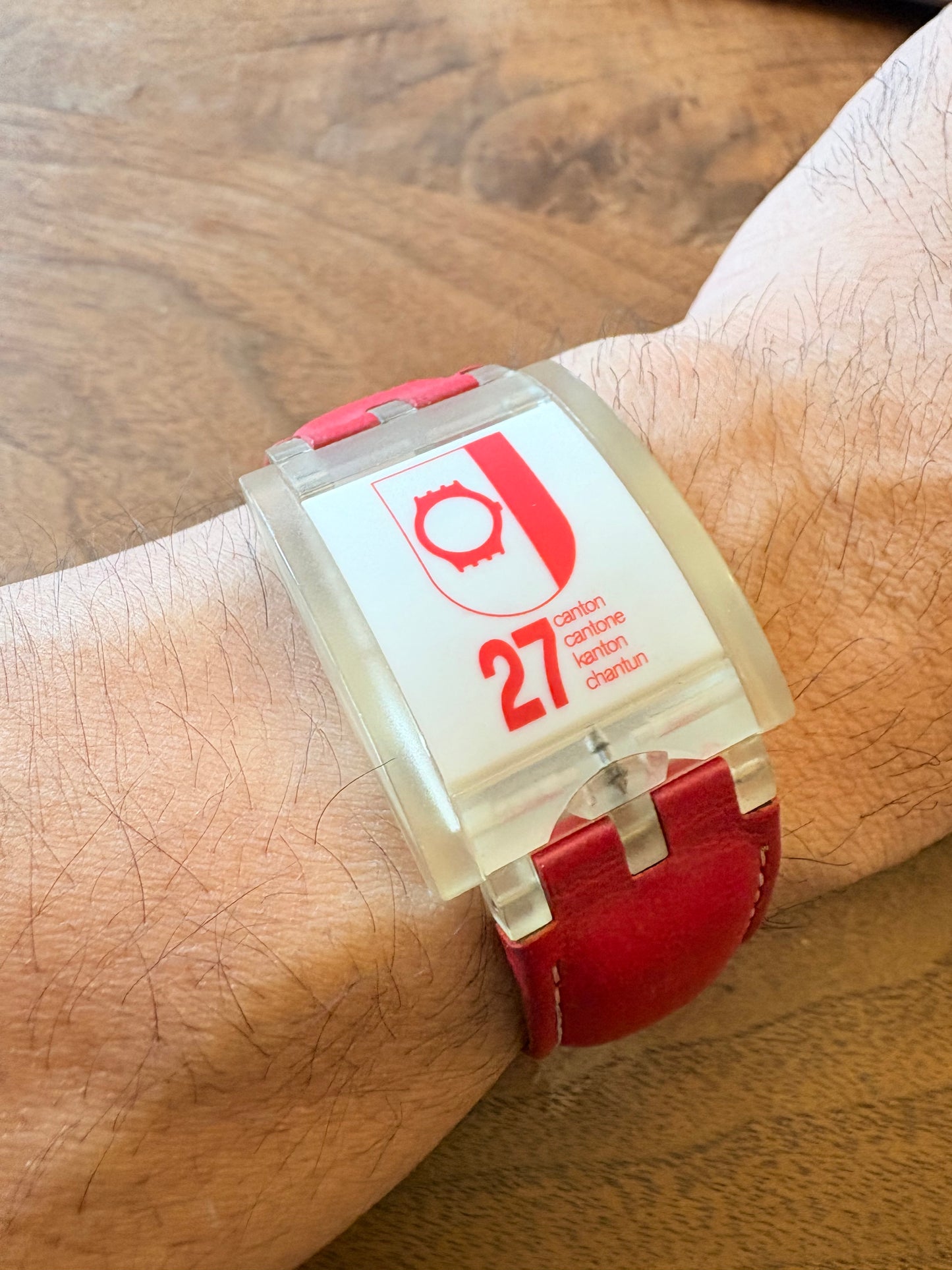 vintage very rare  REVERSO such a reversible watch swatch