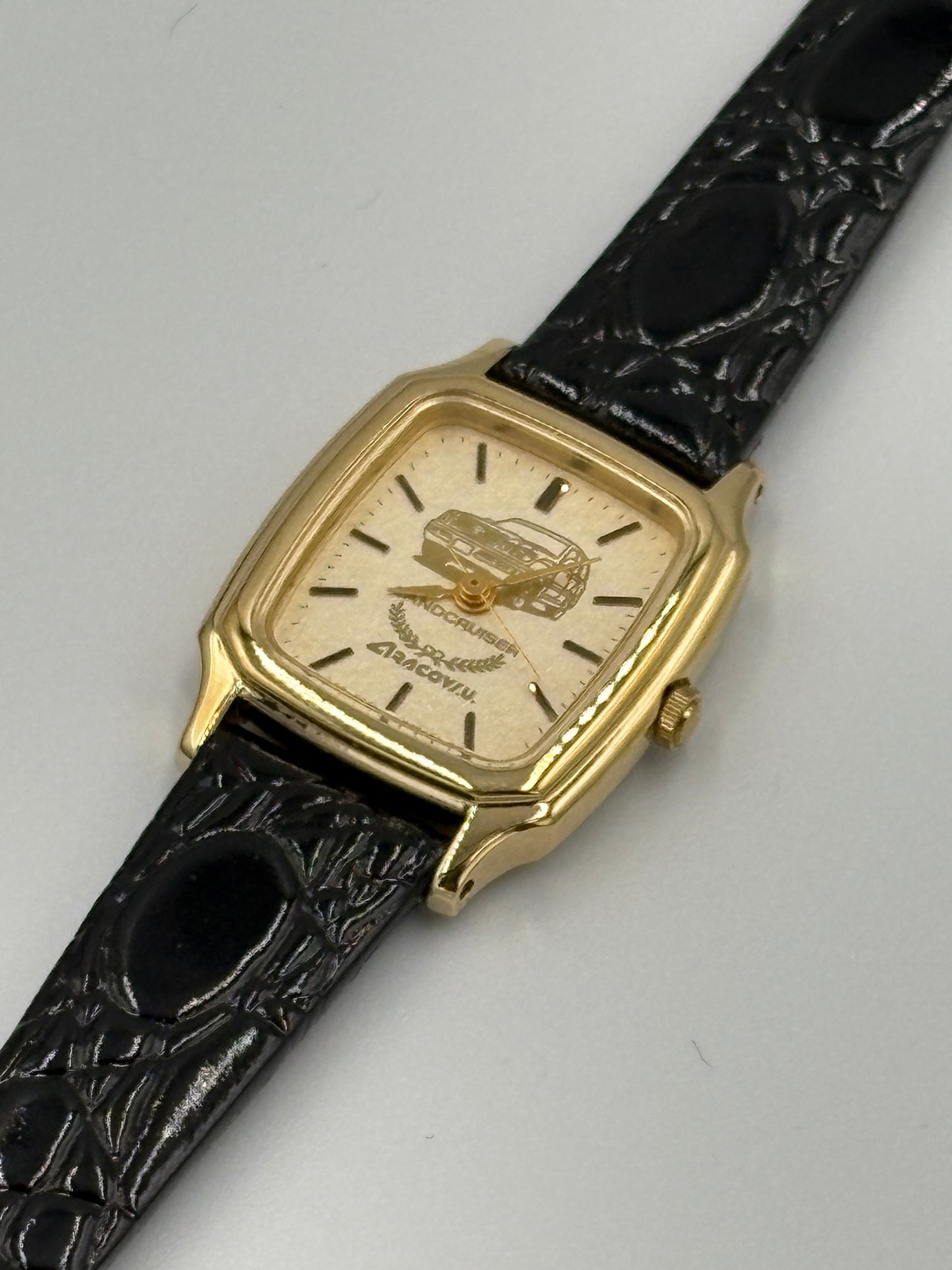 super rare 90s  CITIZEN×TOYOTA land cruiser