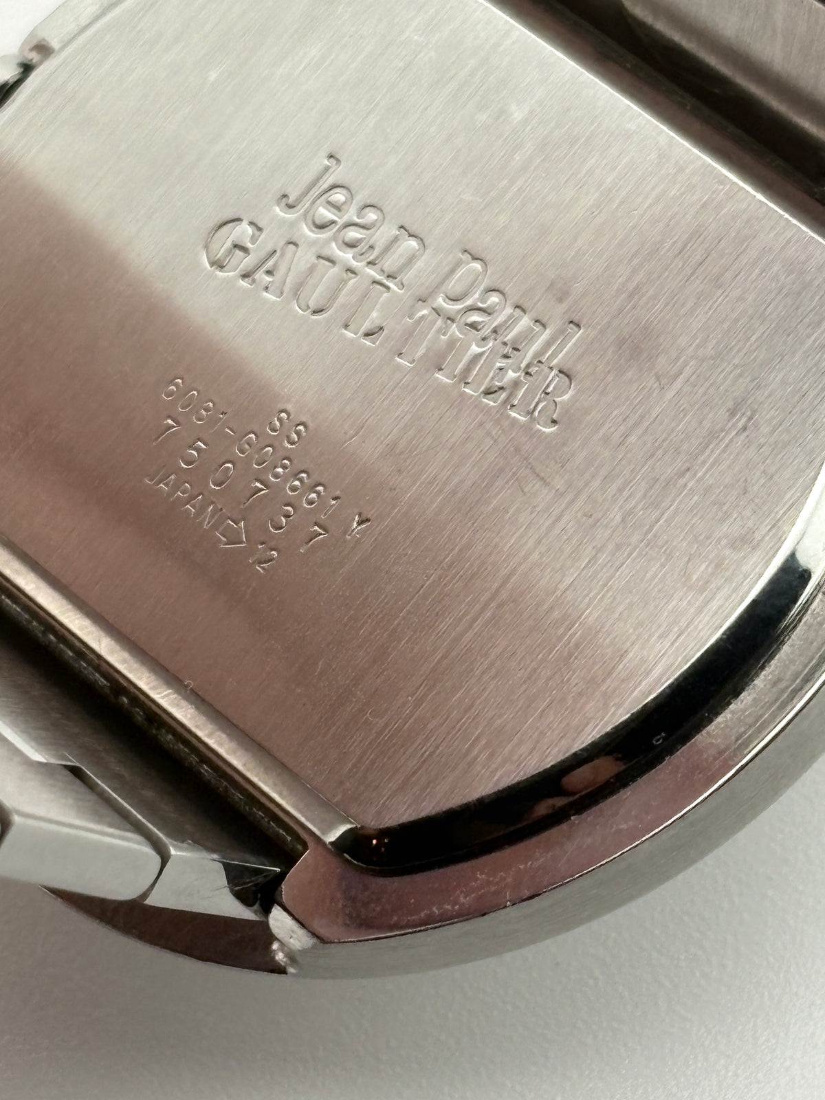 With　Box 90s  vintage  Jean Paul Gaultier×CITIZEN