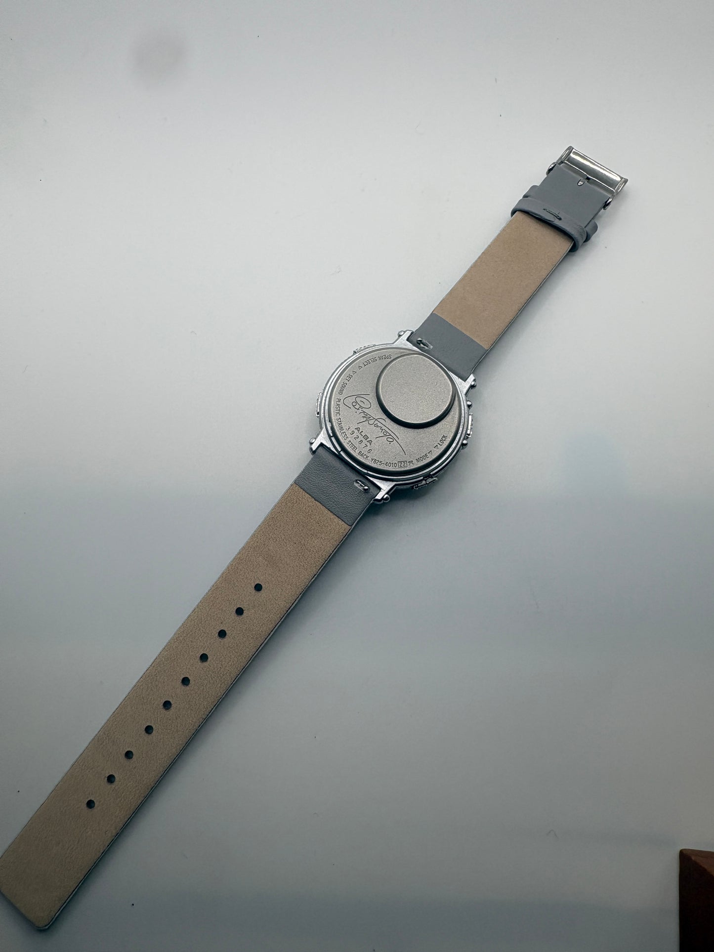 Super rare   Designed by Reiji Matsumoto  80s SEIKO Ｙ825-4010