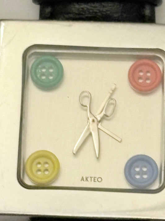 Very rare  AKTEO buttons