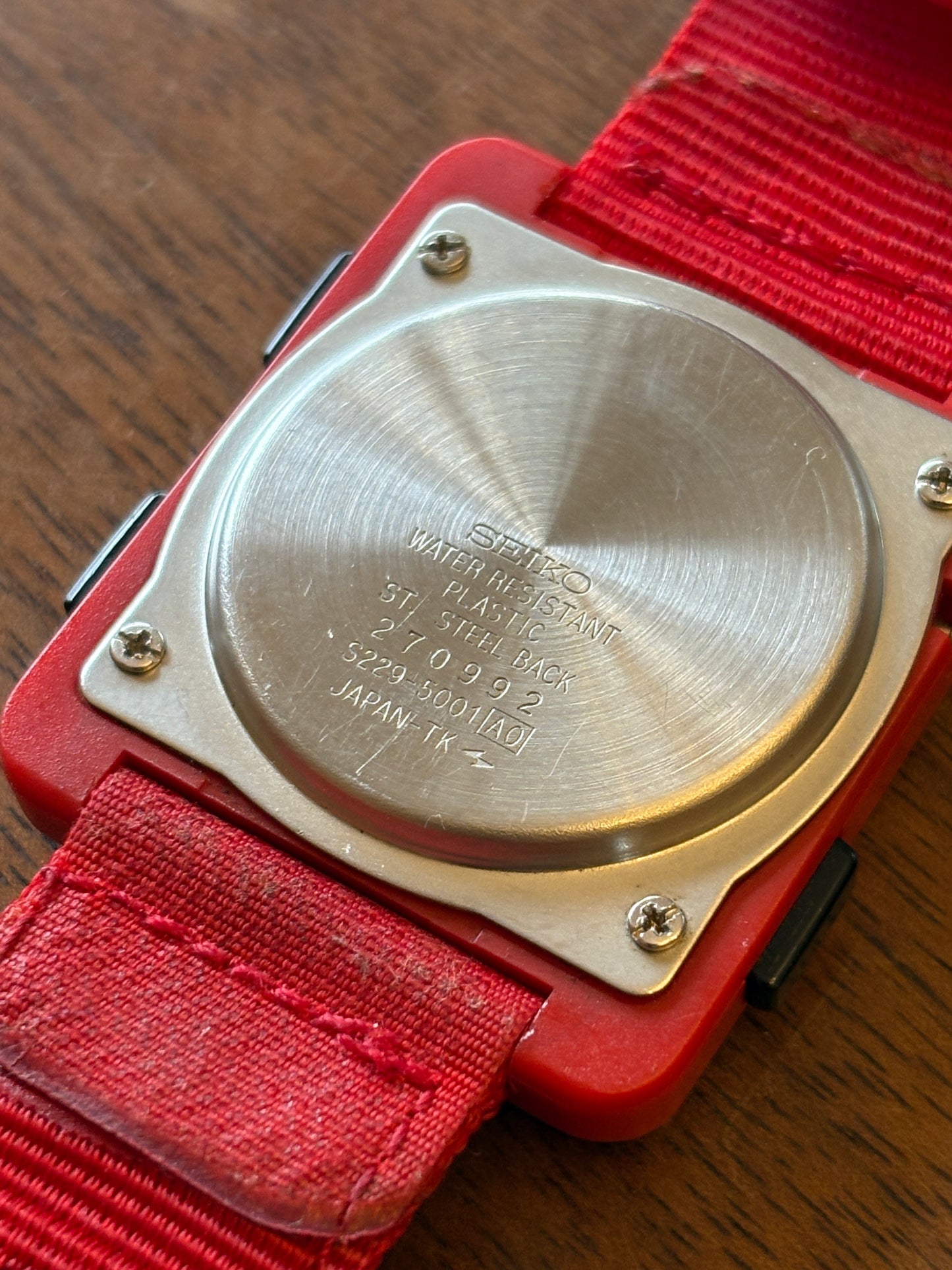 super rare 80s SEIKO pulse meter watch S229-5001