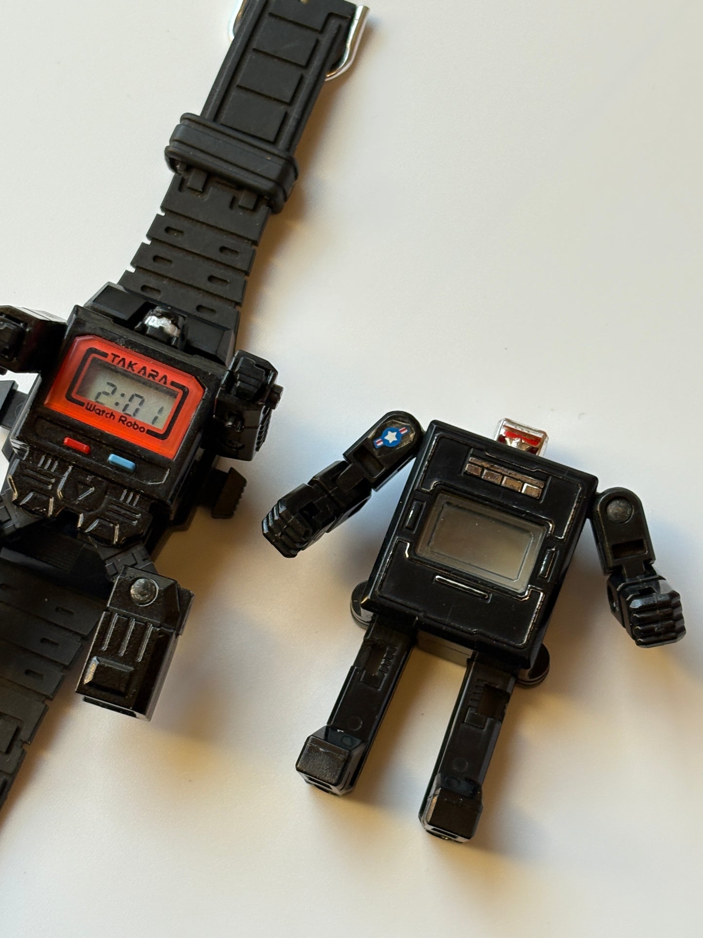 Ultra super rare 80s vintage takara microman  set of 2