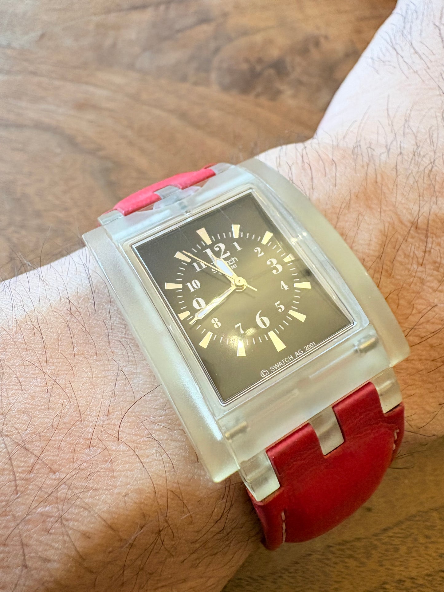 vintage very rare  REVERSO such a reversible watch swatch
