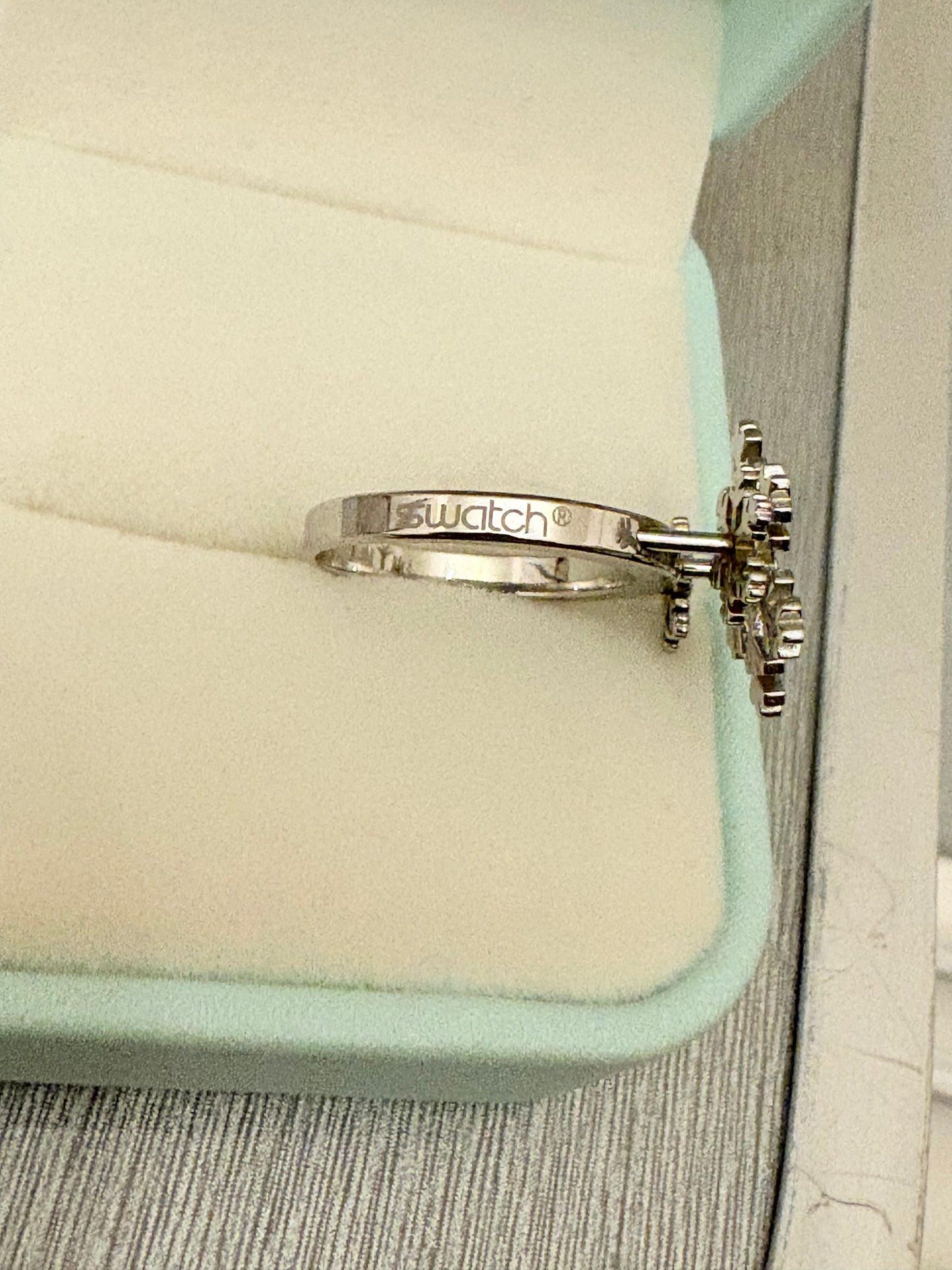 vintage swatch  ring