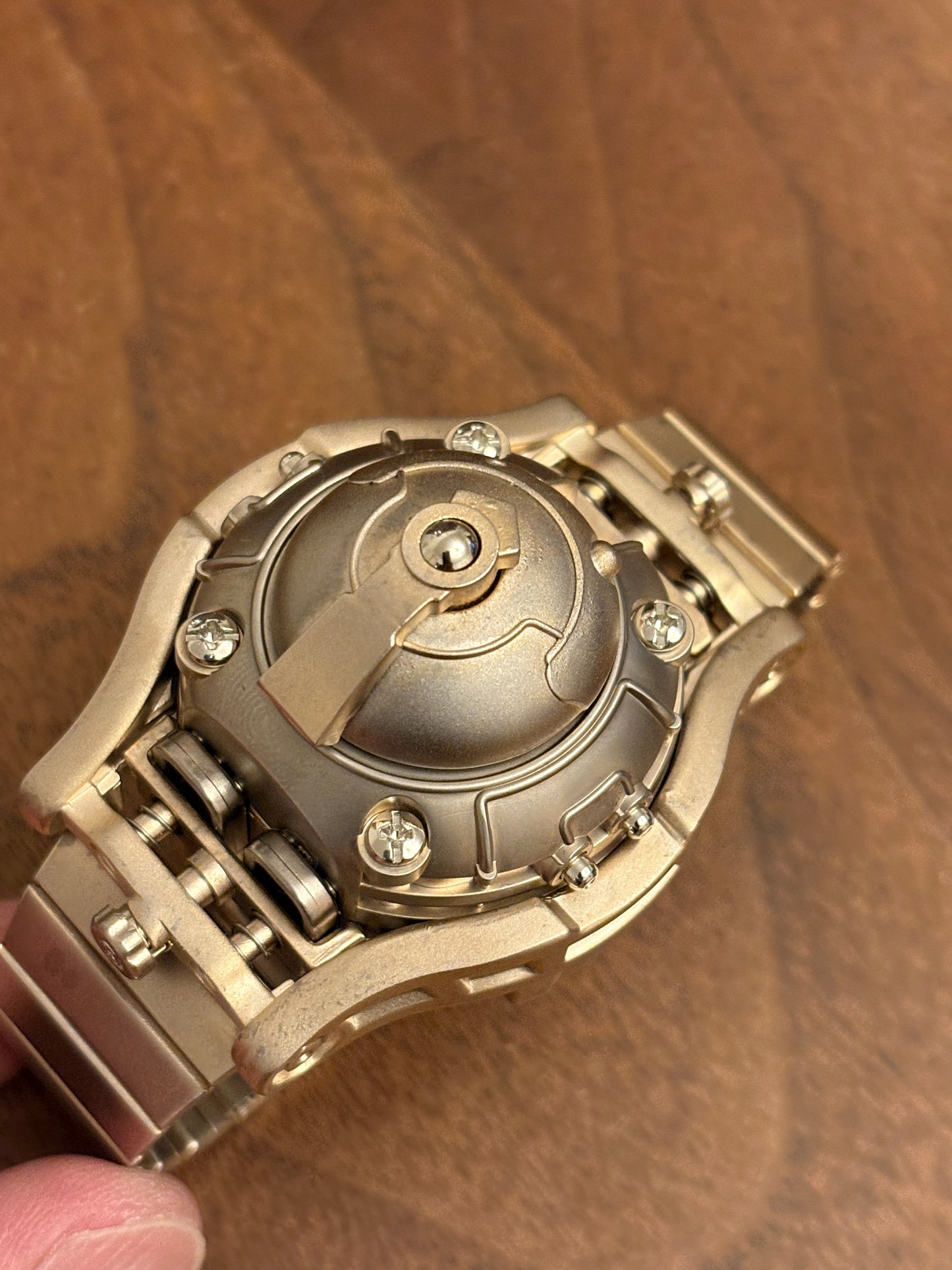 Super rare with box super rare 90s tokima robot  watch