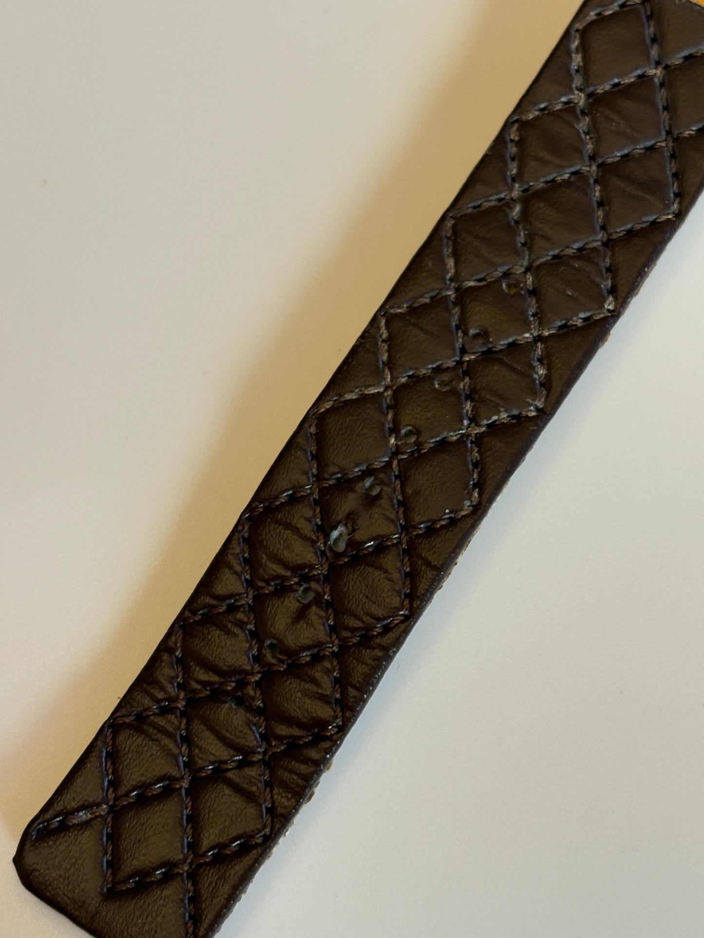 Very rare  99s vintage rare Chewing Gum Leather Version Tribe + Cute Gold