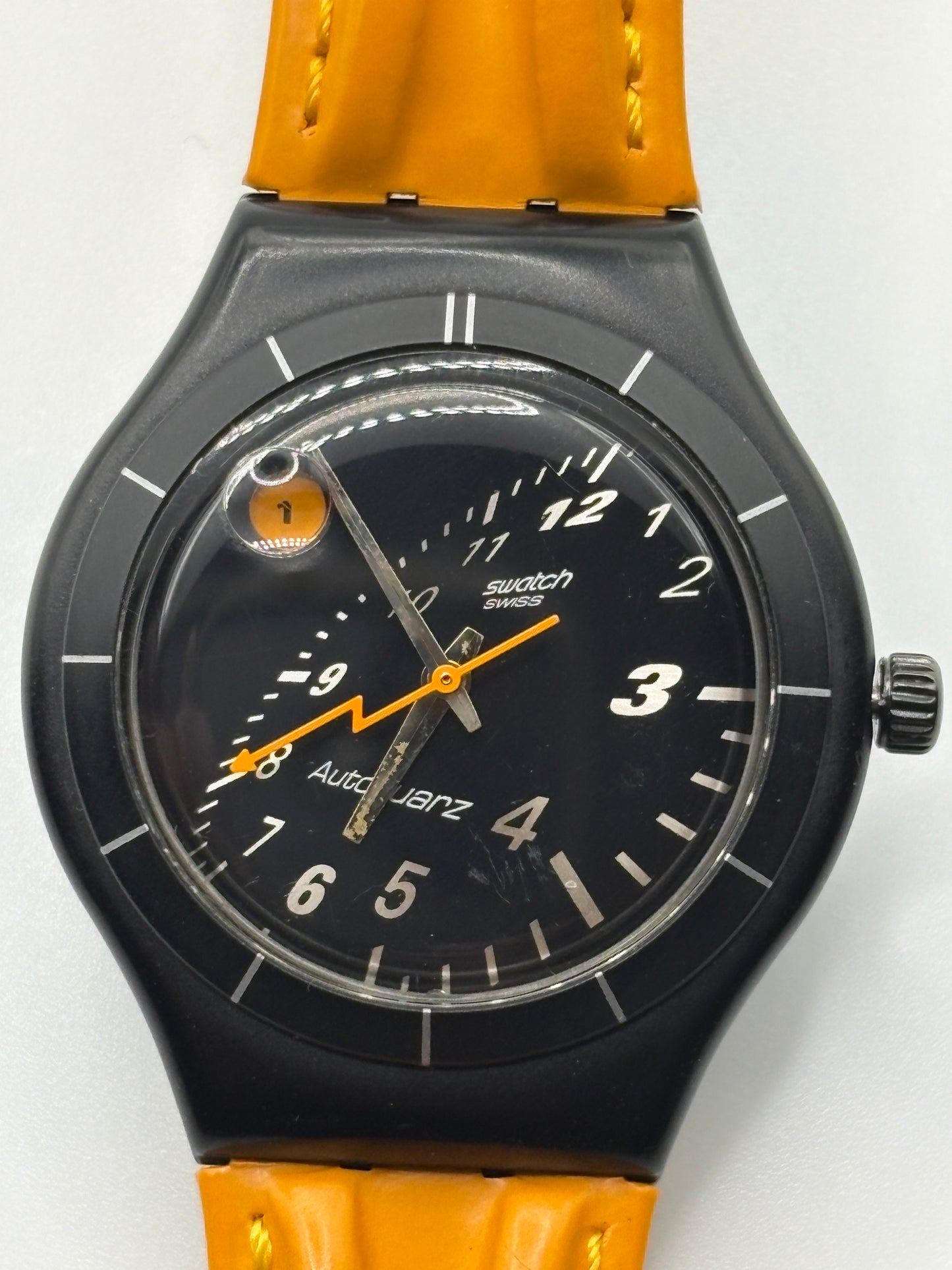 Vrey  rare vintage Swatch Auto quartz