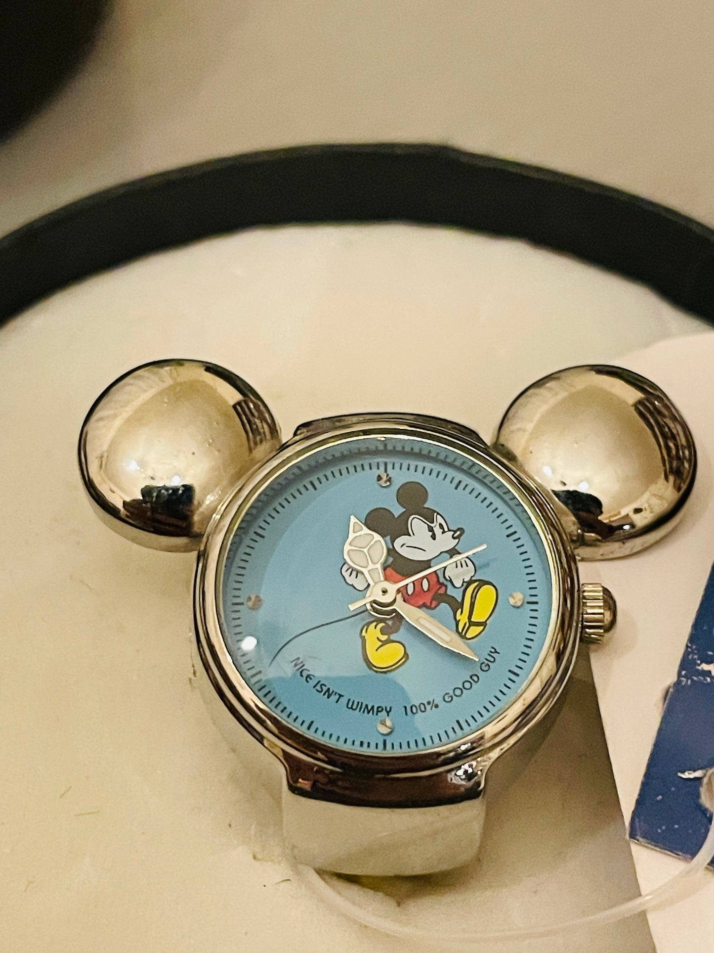 very very rare Disney Mickey Ring Watch