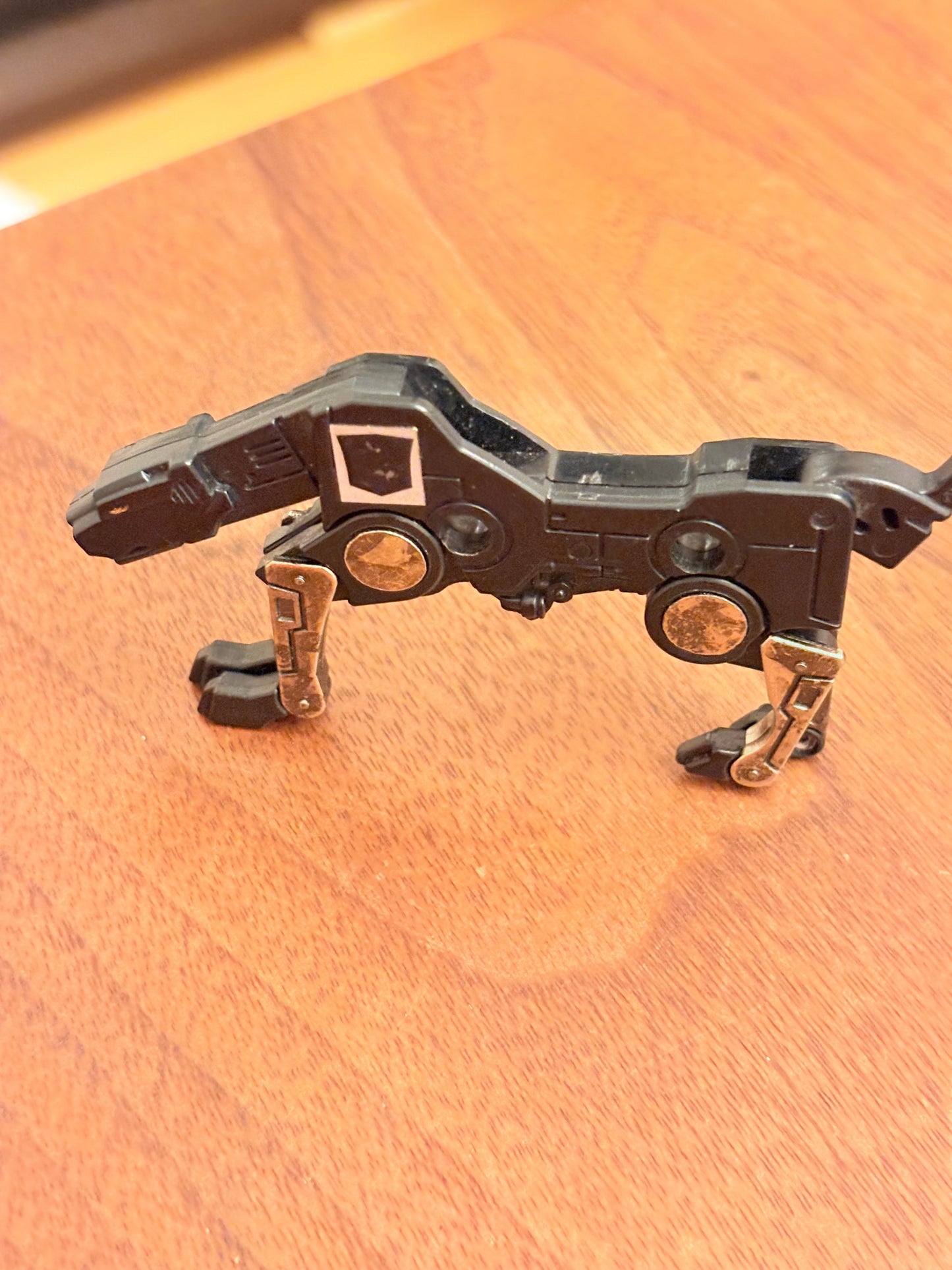 super rare 80s vintage microman Cassette Bot Jaguar