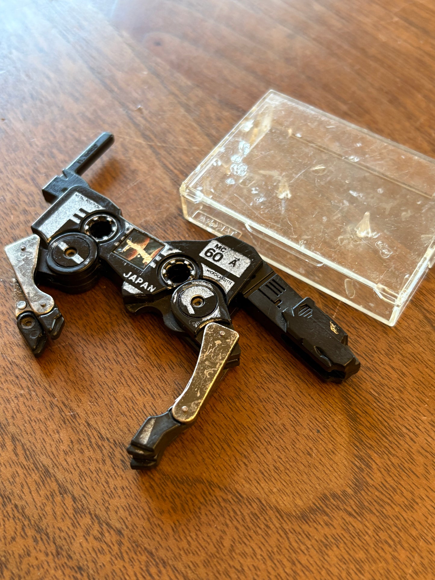 super rare 80s vintage microman Cassette Bot Jaguar