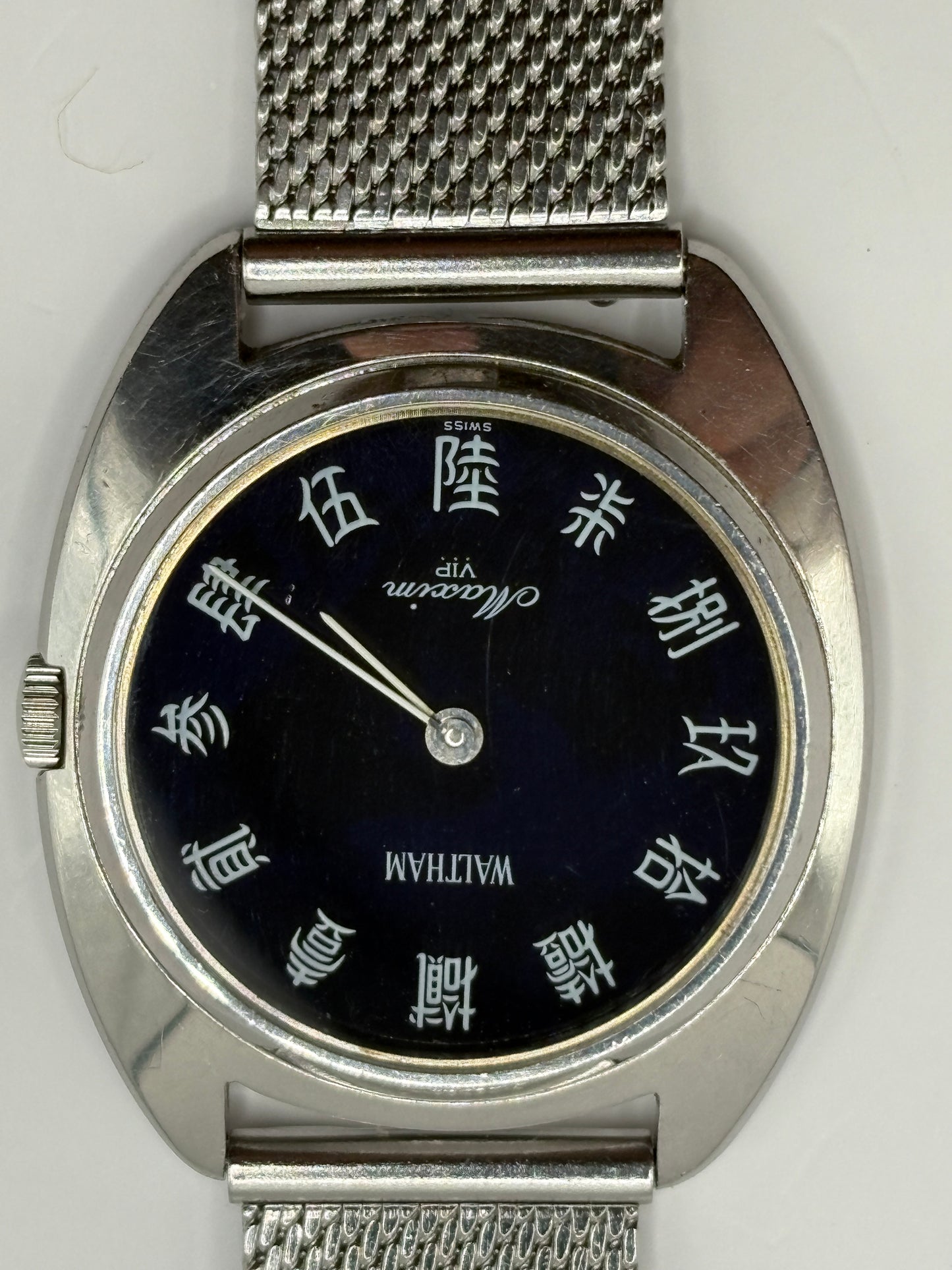 Super rare 70s vintage  Waltham　SWISS　made