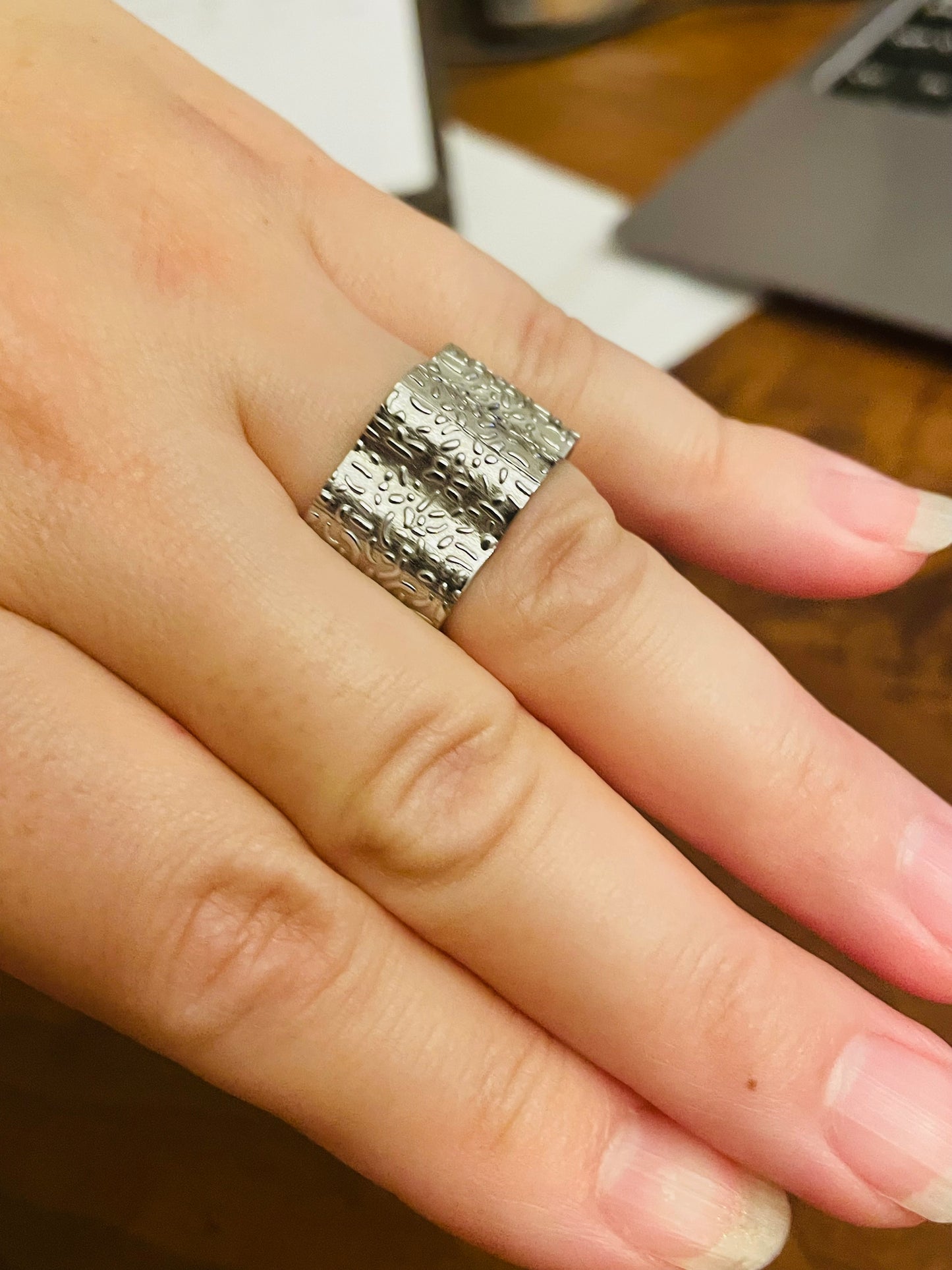 vintage swatch  ring