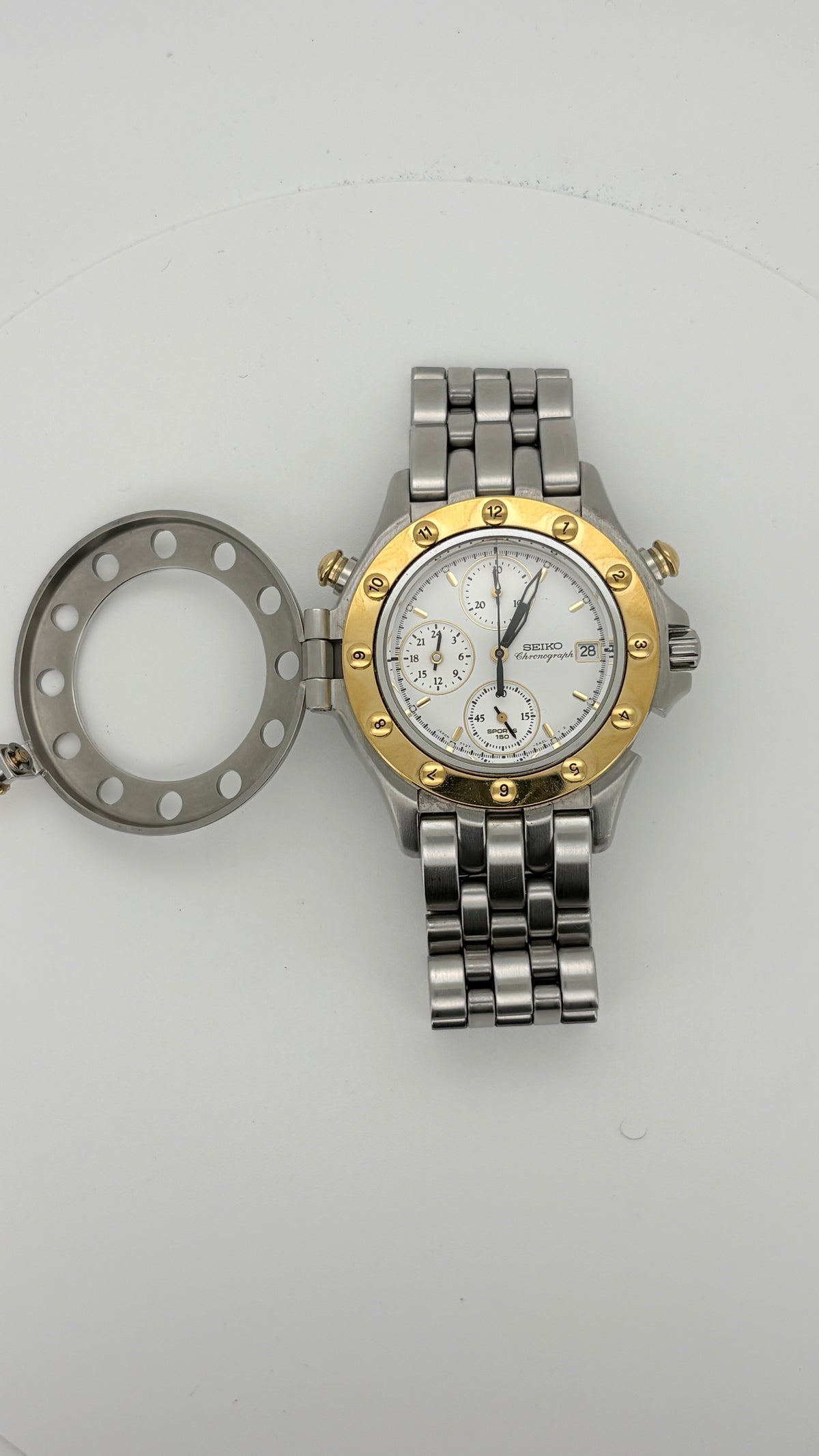 90ｓ　vintage 2000 Limited Edition SEIKO Premier  7T27-6A10