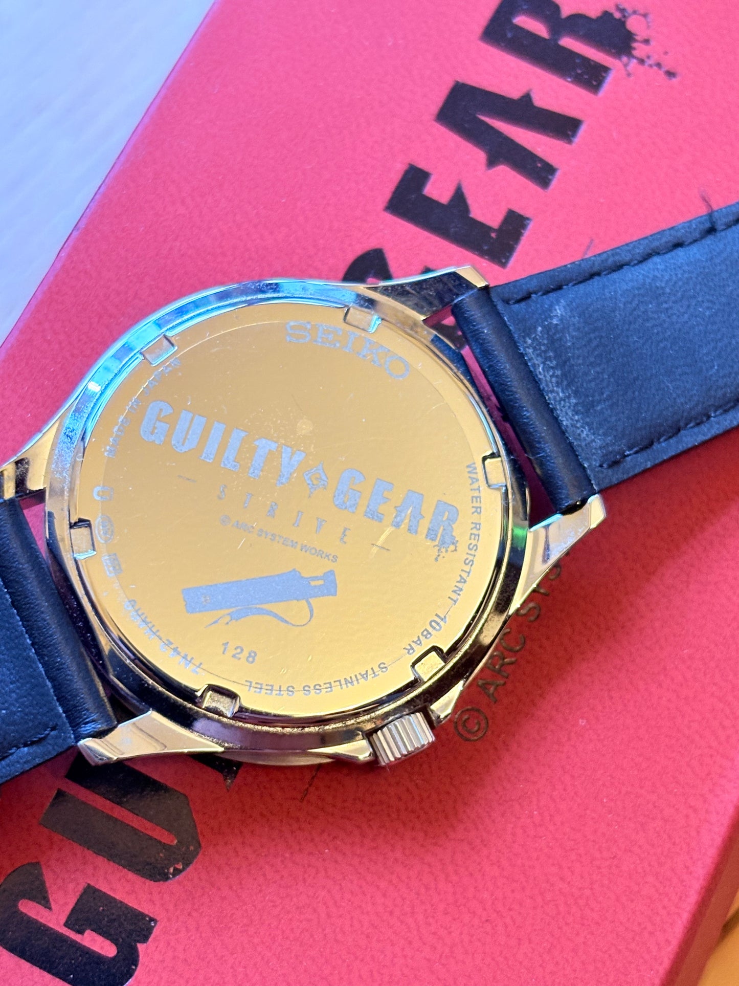 very rare  seiko×guilty gear collaboration model