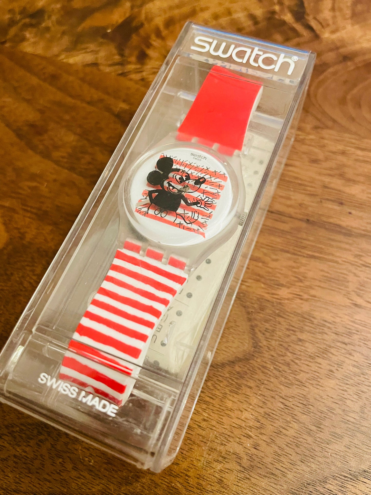 very very rare swatch×Keith Haring× Disney_1