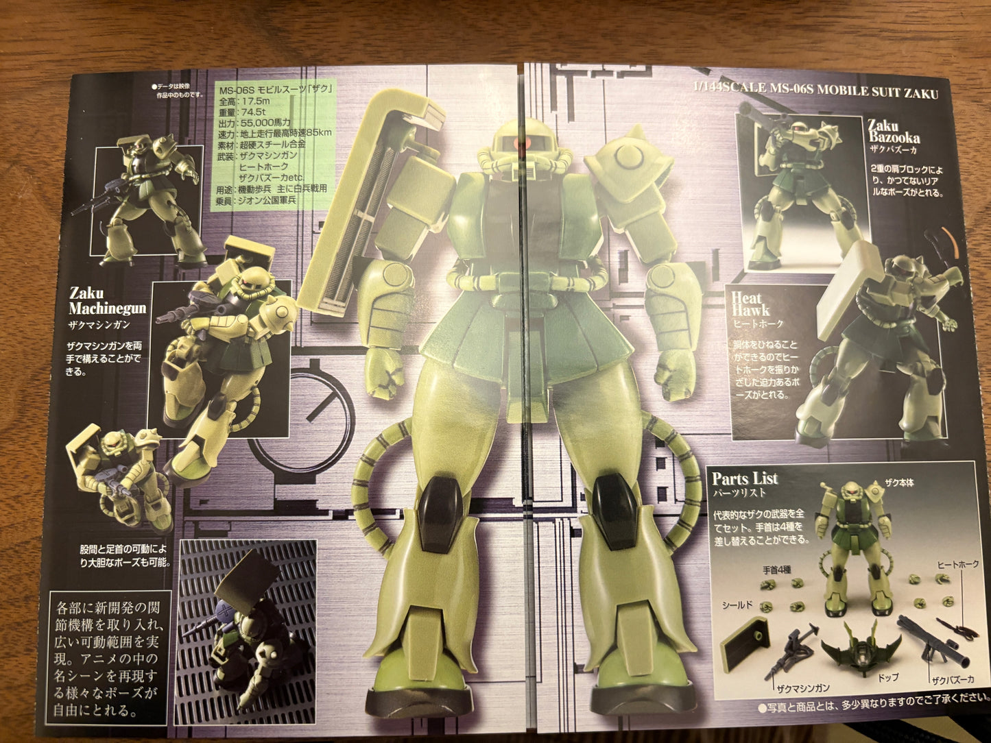 super rare vintage 2000s  BANDAI ZAKU