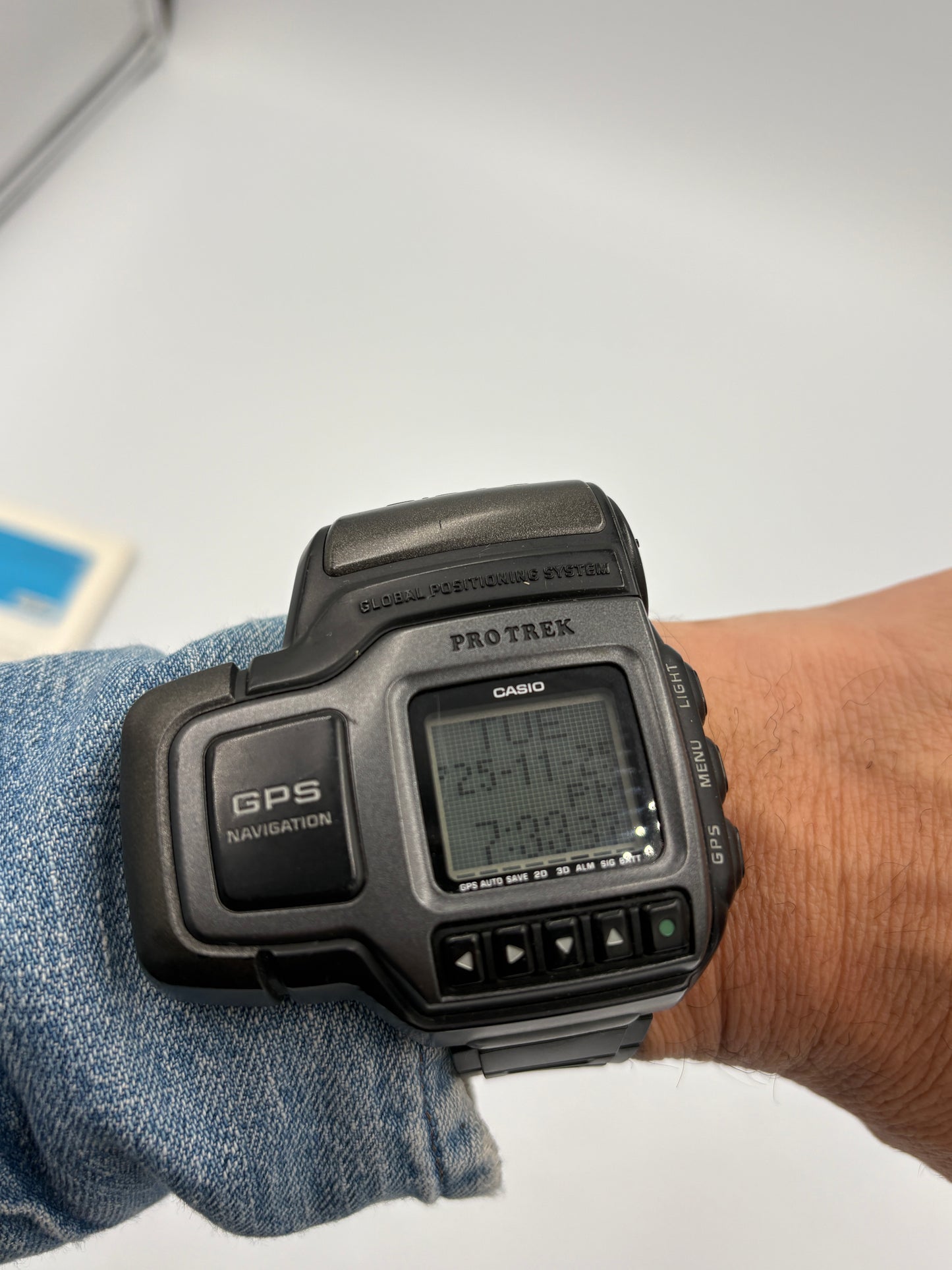 Super rare vintage 90s casio CASIO PRO TREK GPS Navigation  PRT-1