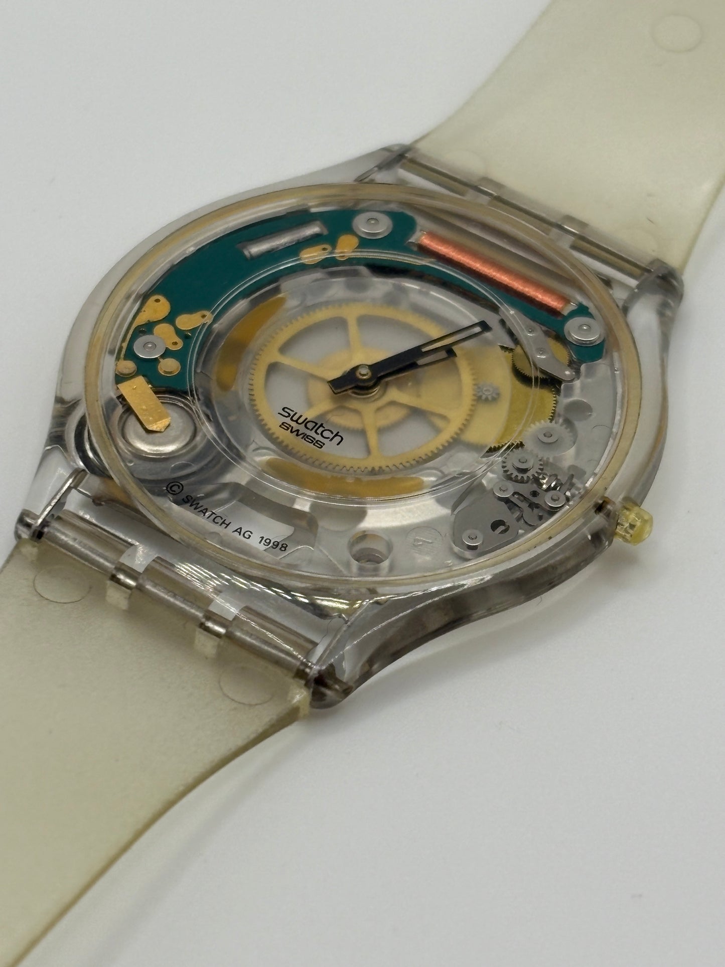 Super ultra 90s  rare vintage swatch 　SFK100