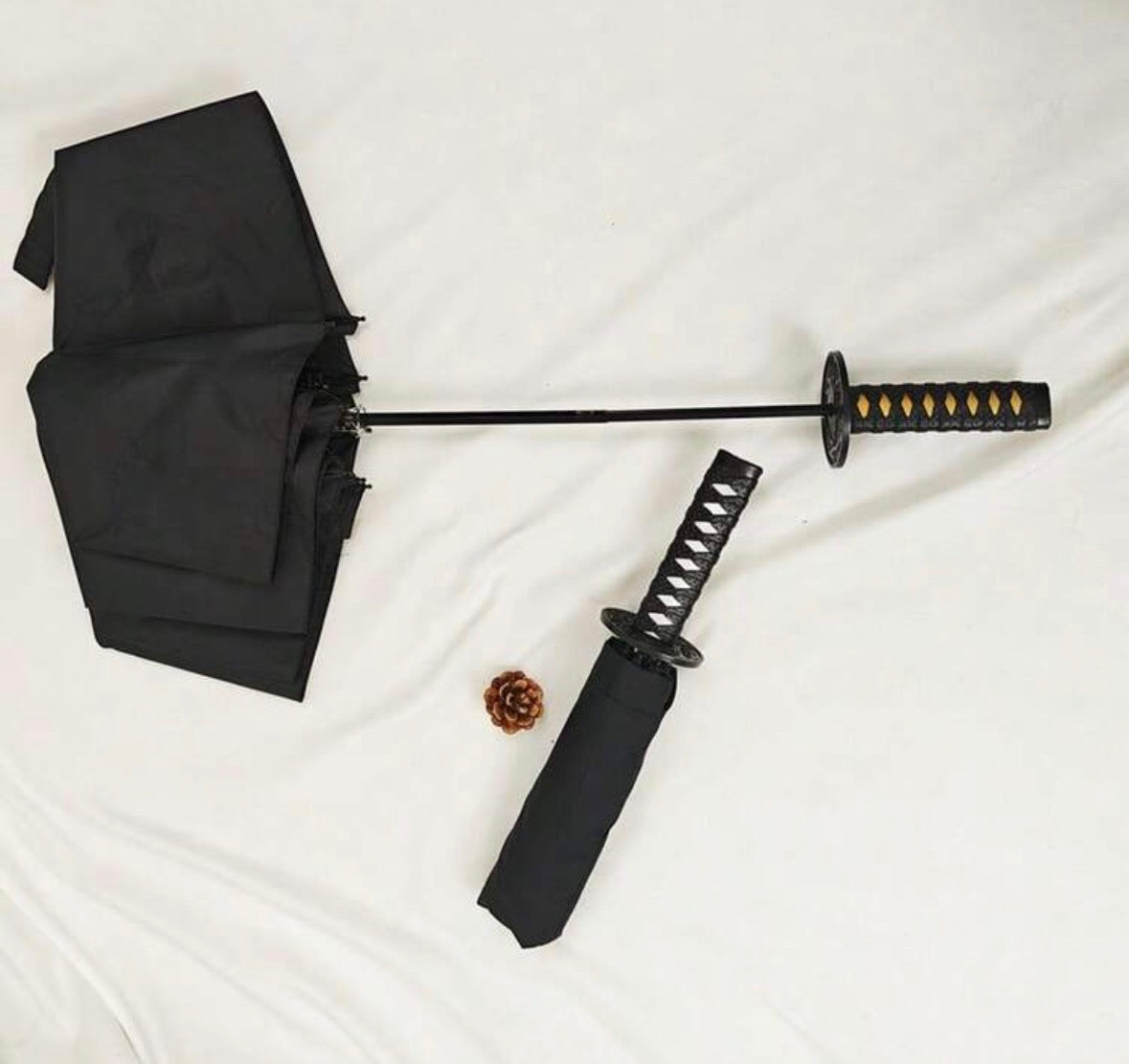 Ninja Sword Umbrella gold