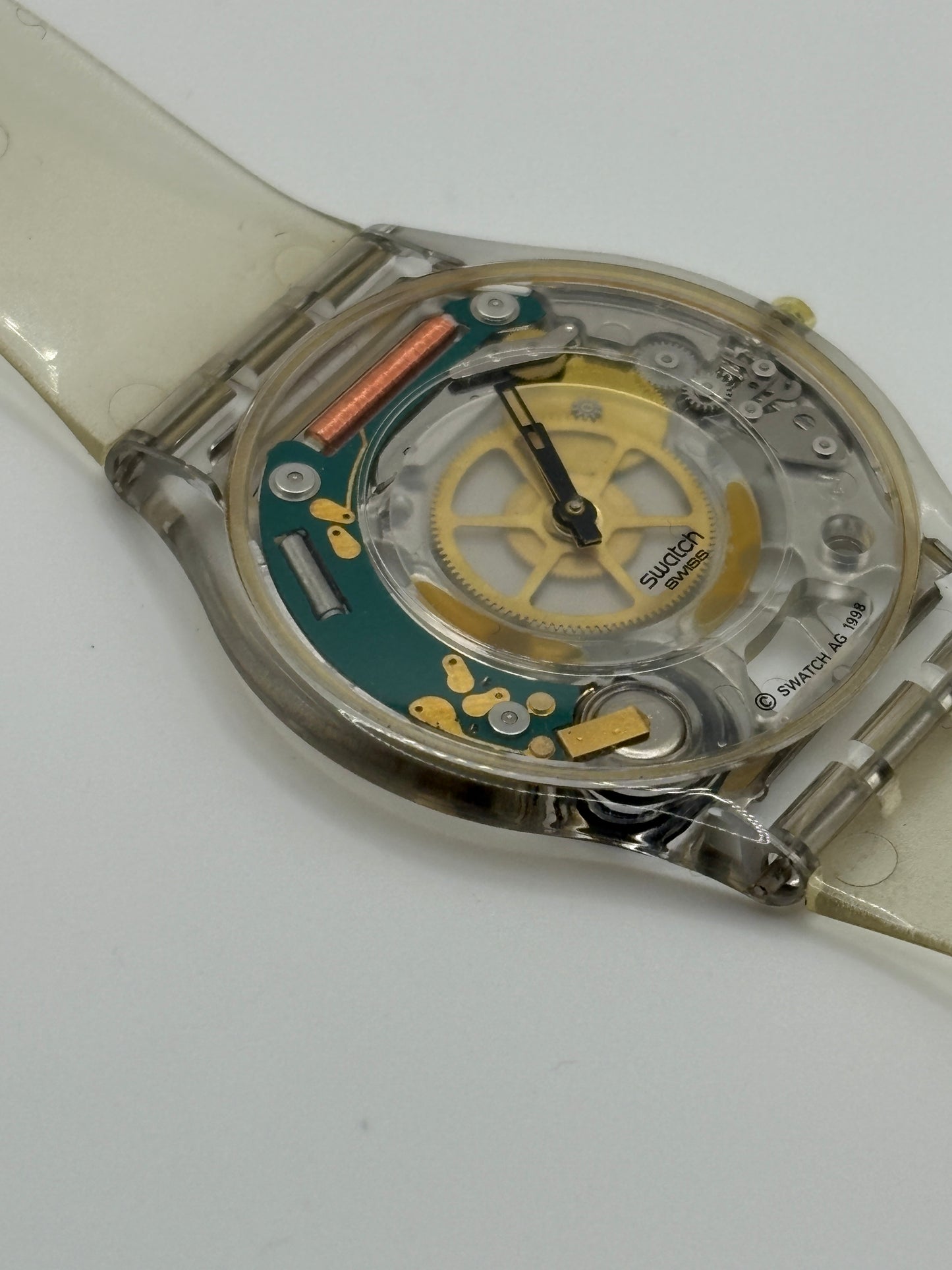 Super ultra 90s  rare vintage swatch 　SFK100