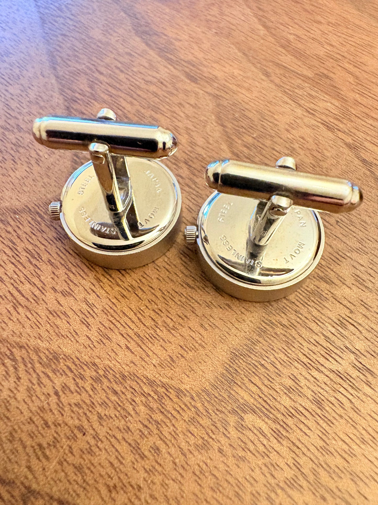 super rare vintage TATEOSSIAN Cufflinks watch