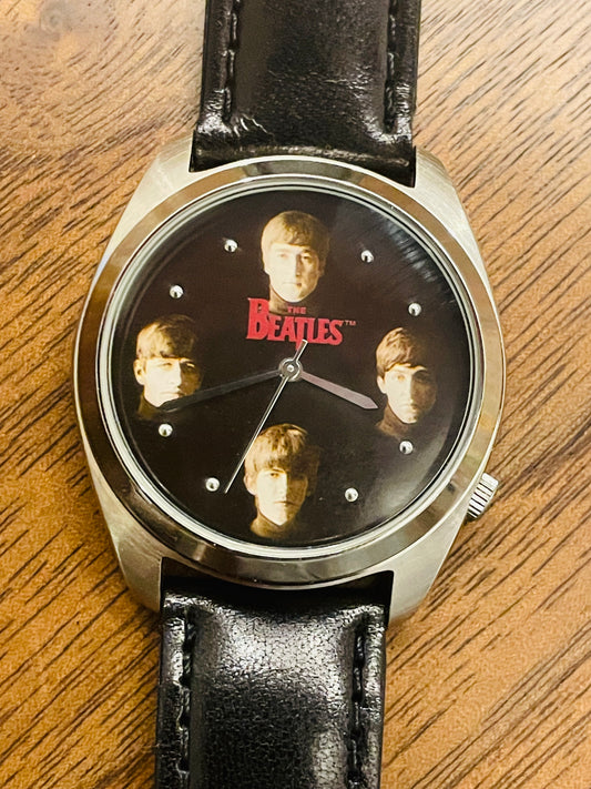 90s vintage very very rare fossil×BEATLES
