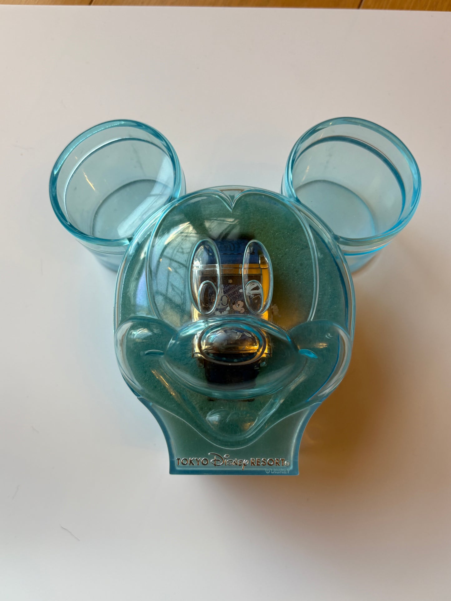 Super rare 2000s Tokyo Disneyland 20th anniversary model with box  mickey　 Reverso