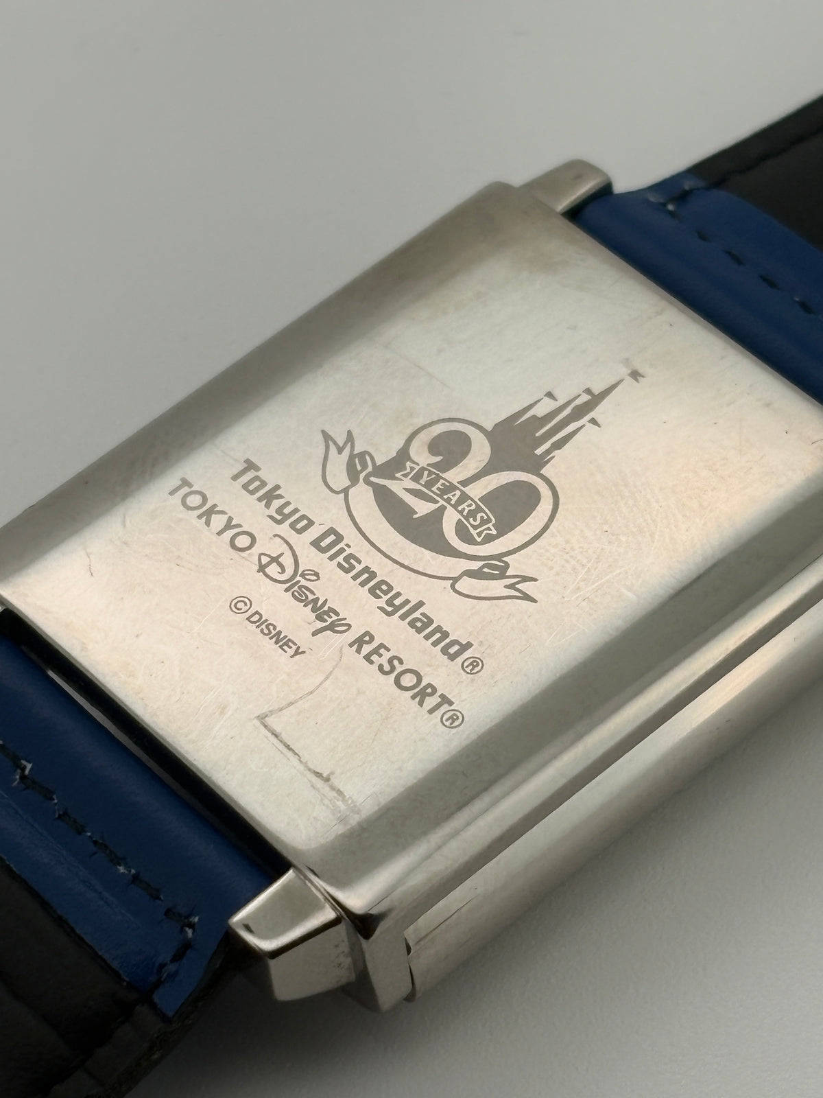 Limited edition Seiko movement 2000s Tokyo Disneyland 20th anniversary model   mickey　 Reverso