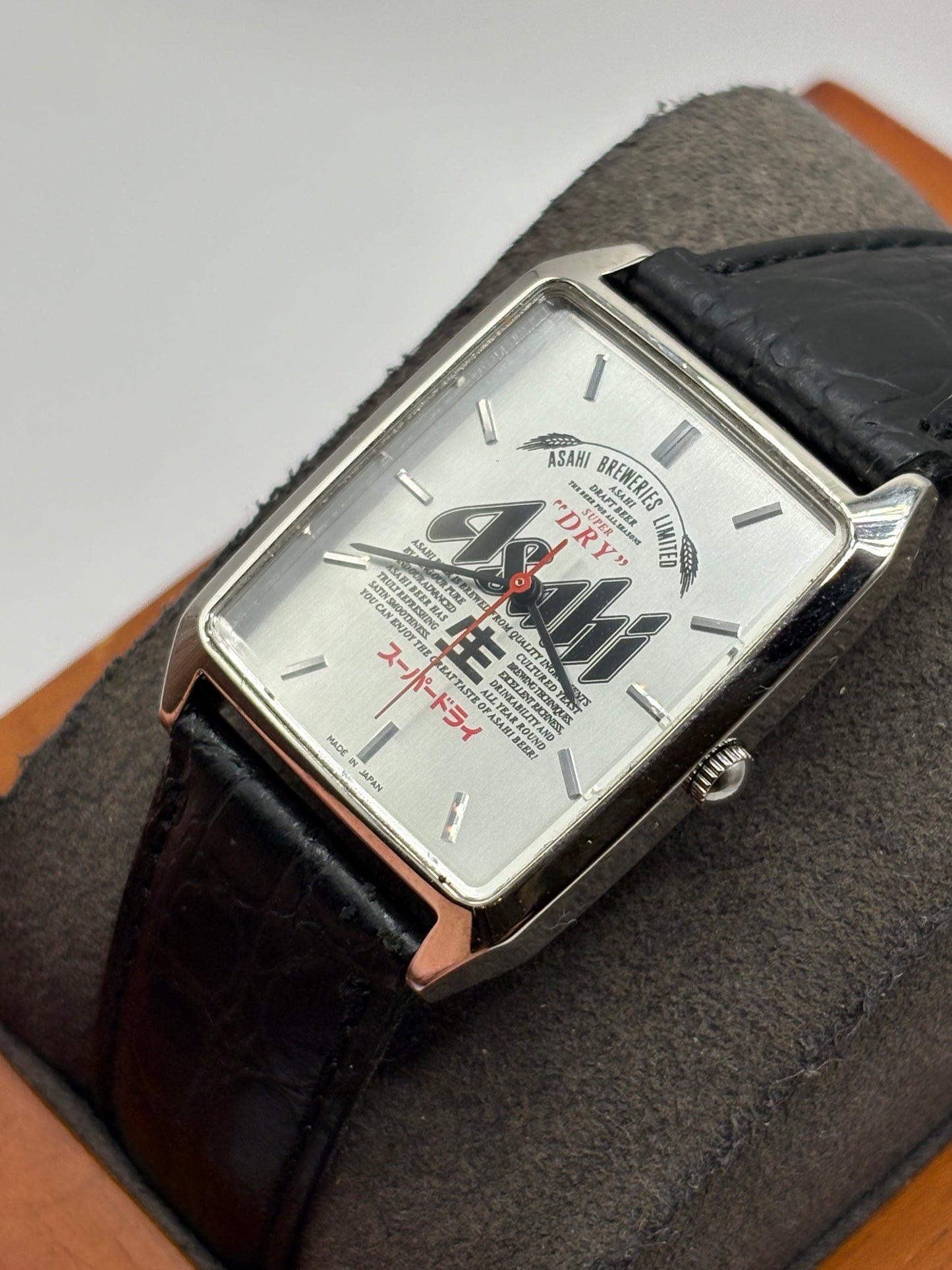 Super rare SEIKO vintage Asahi Super Dry made in japan