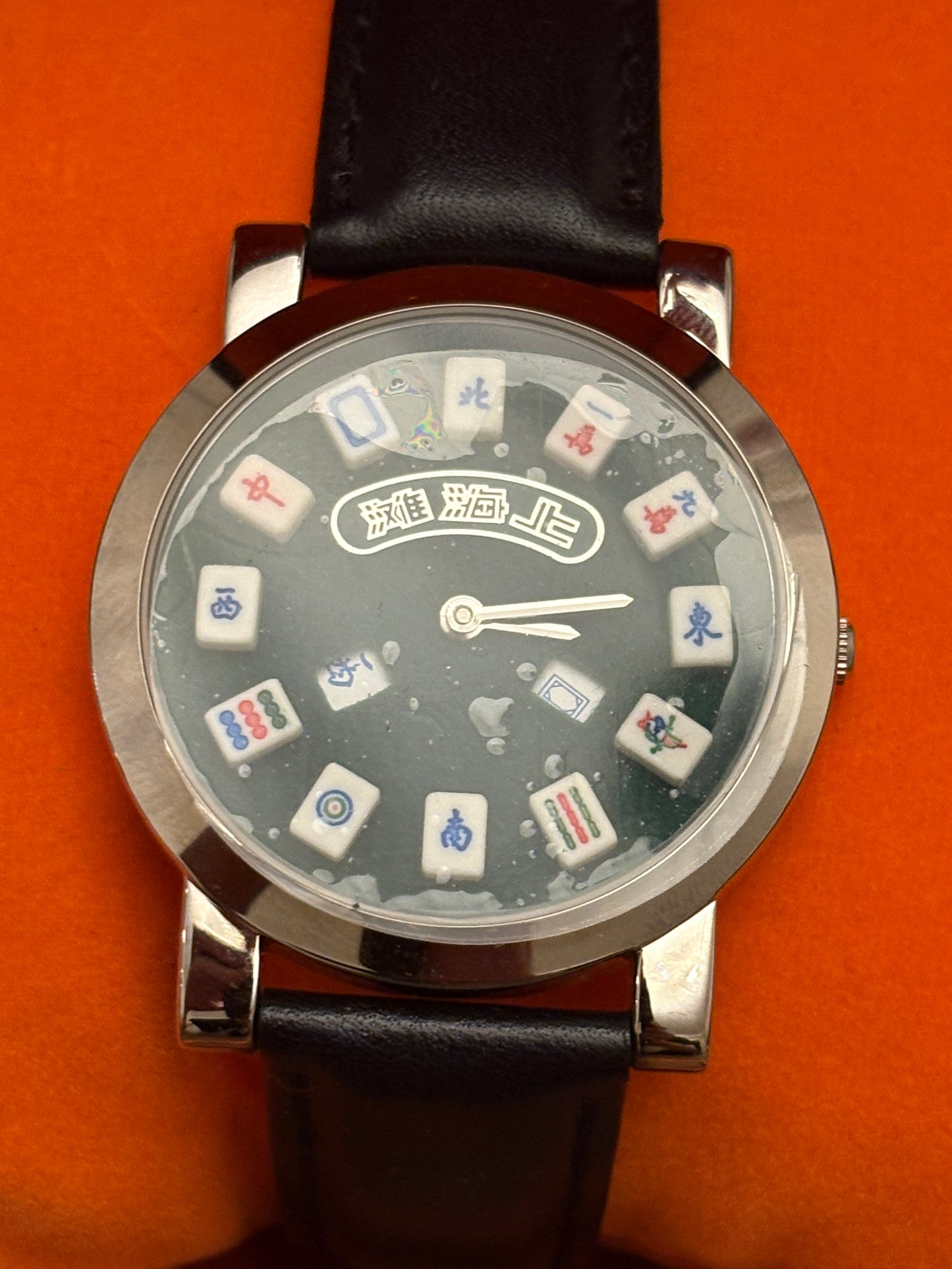 Super rare unused Shanghai  TANG mahjong tiles watch