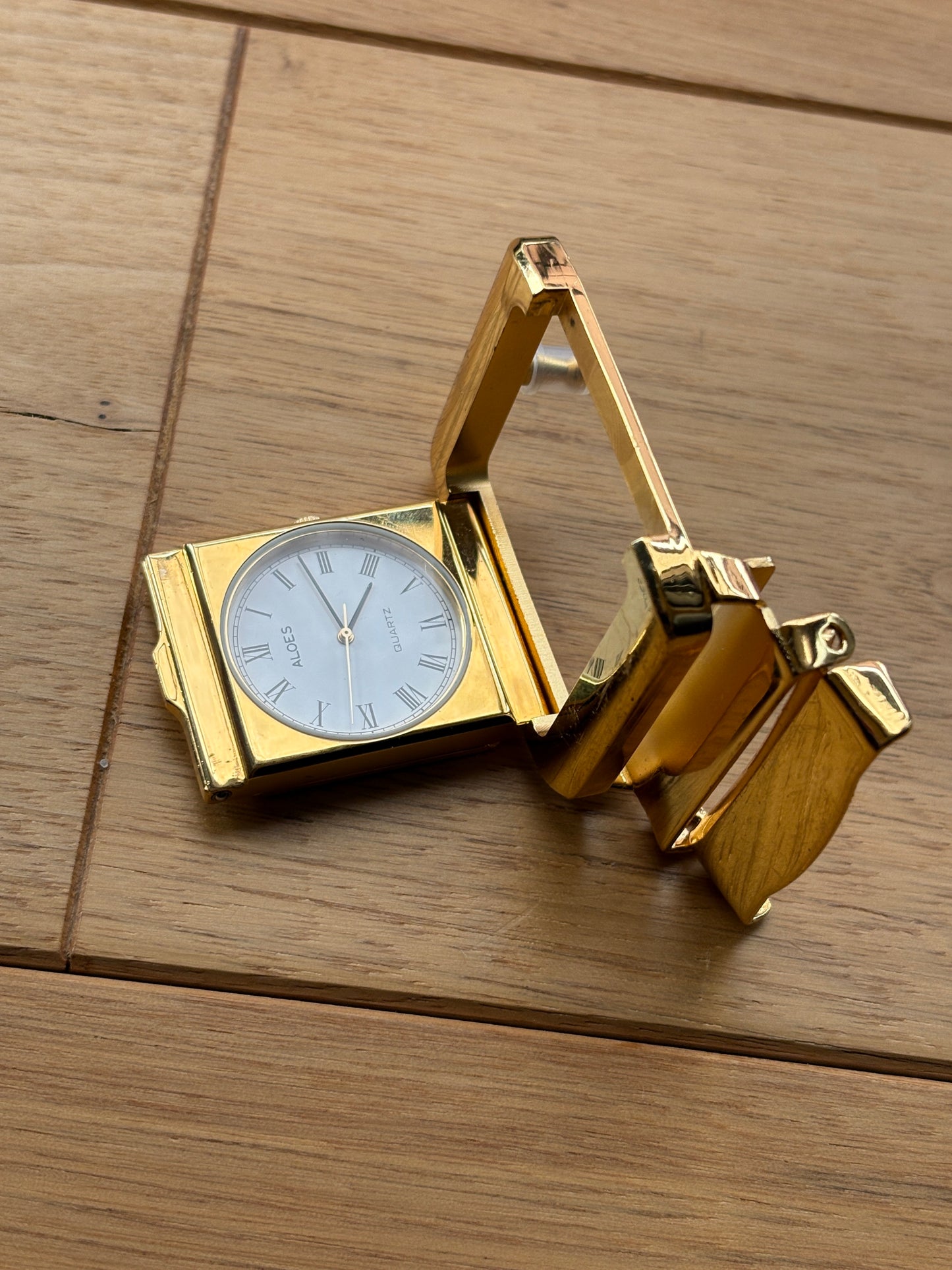 super rare 80s vintage ALOES belt watch