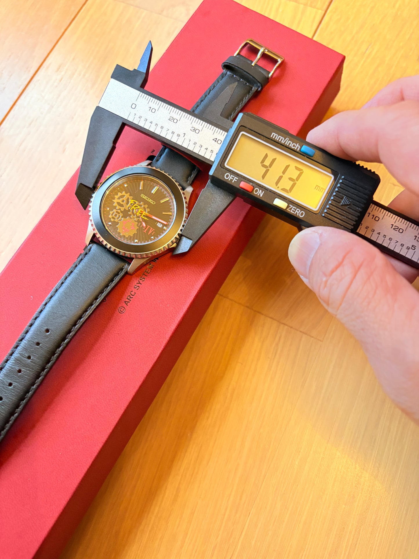 very rare  seiko×guilty gear collaboration model