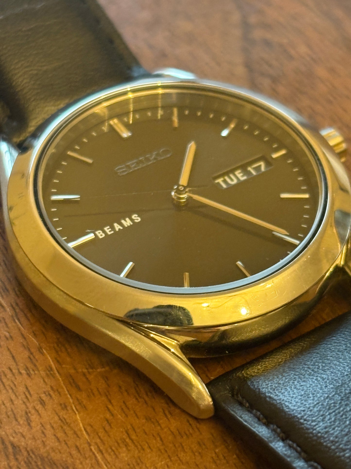 very rare  limited seiko×beams 7N43-9080