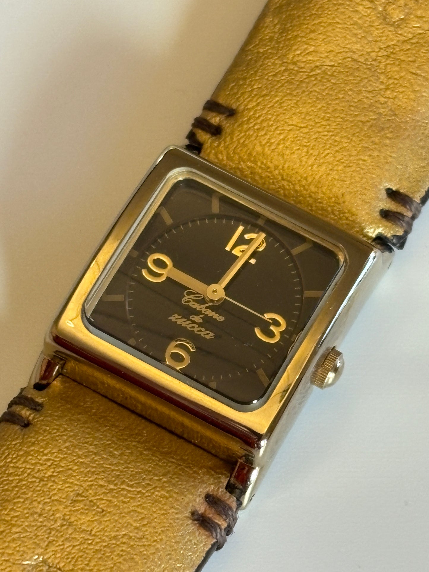 Very rare  99s vintage rare Chewing Gum Leather Version Tribe + Cute Gold