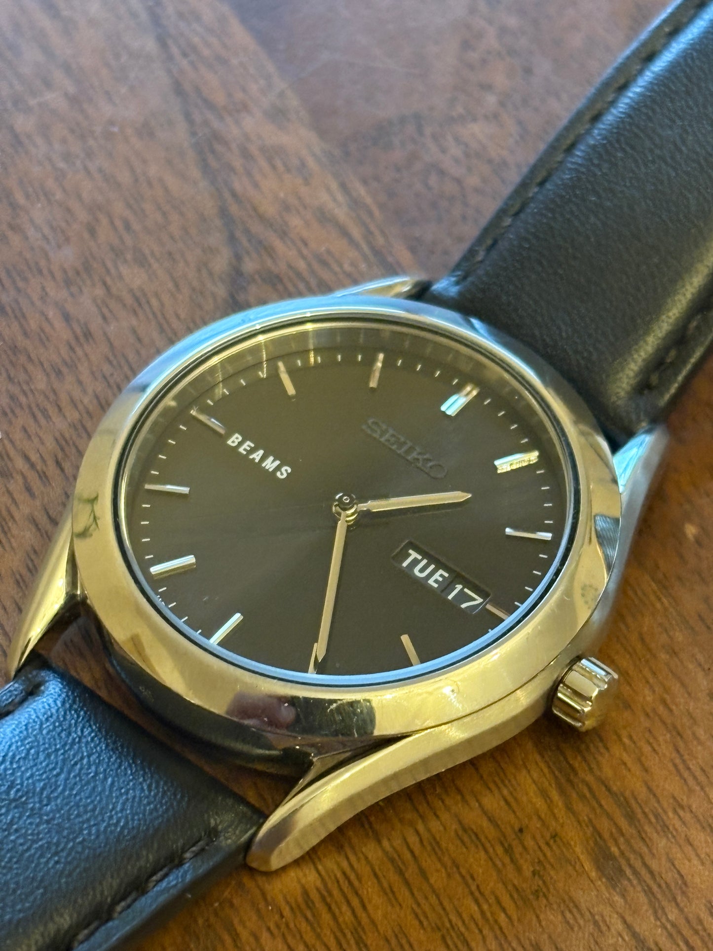 very rare  limited seiko×beams 7N43-9080