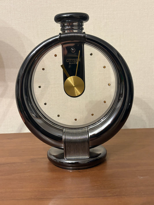 Super rare  80s citizen skeleton  clock
