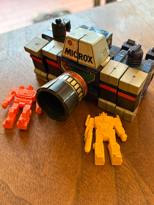 super rare 80s vintage microman CAMERA Robot