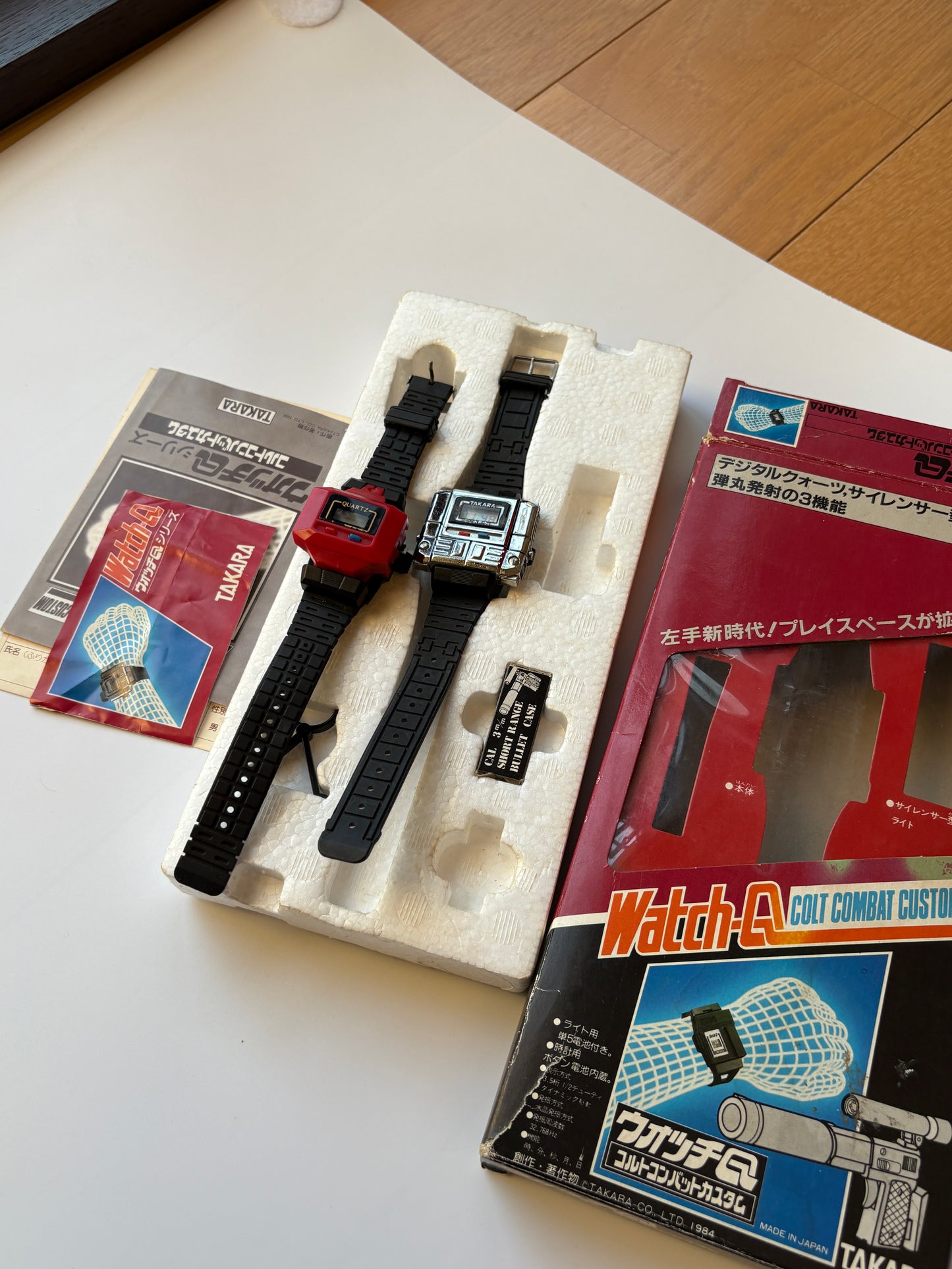 Ultra super rare 80s vintage takara microman  set of 2