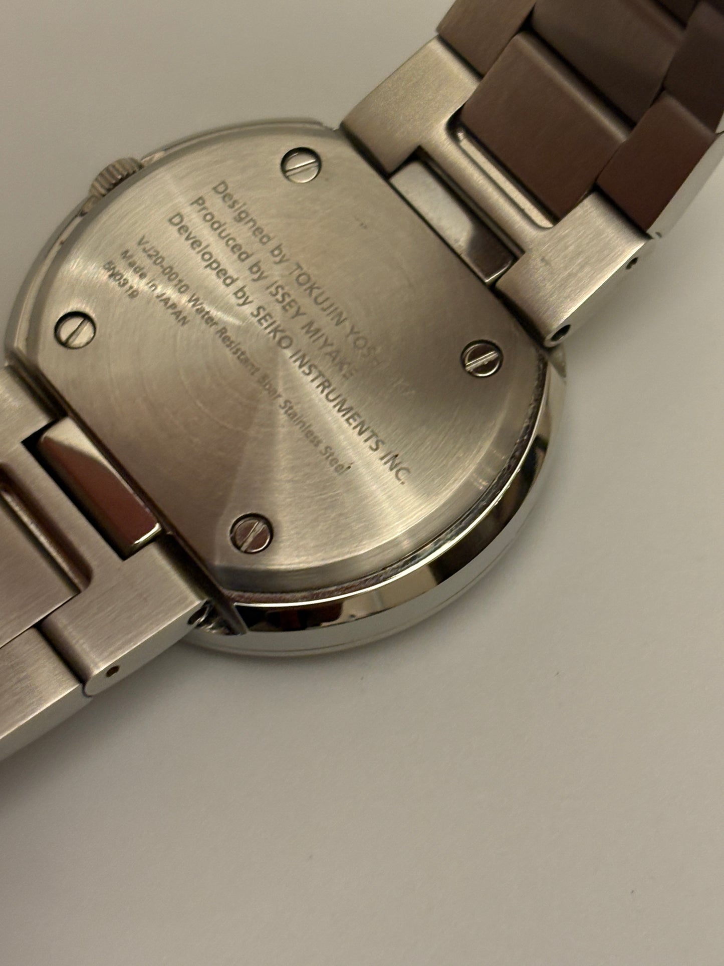 Super rare seiko ×　issey miyake design by TOKUJIN YOSHIOKA