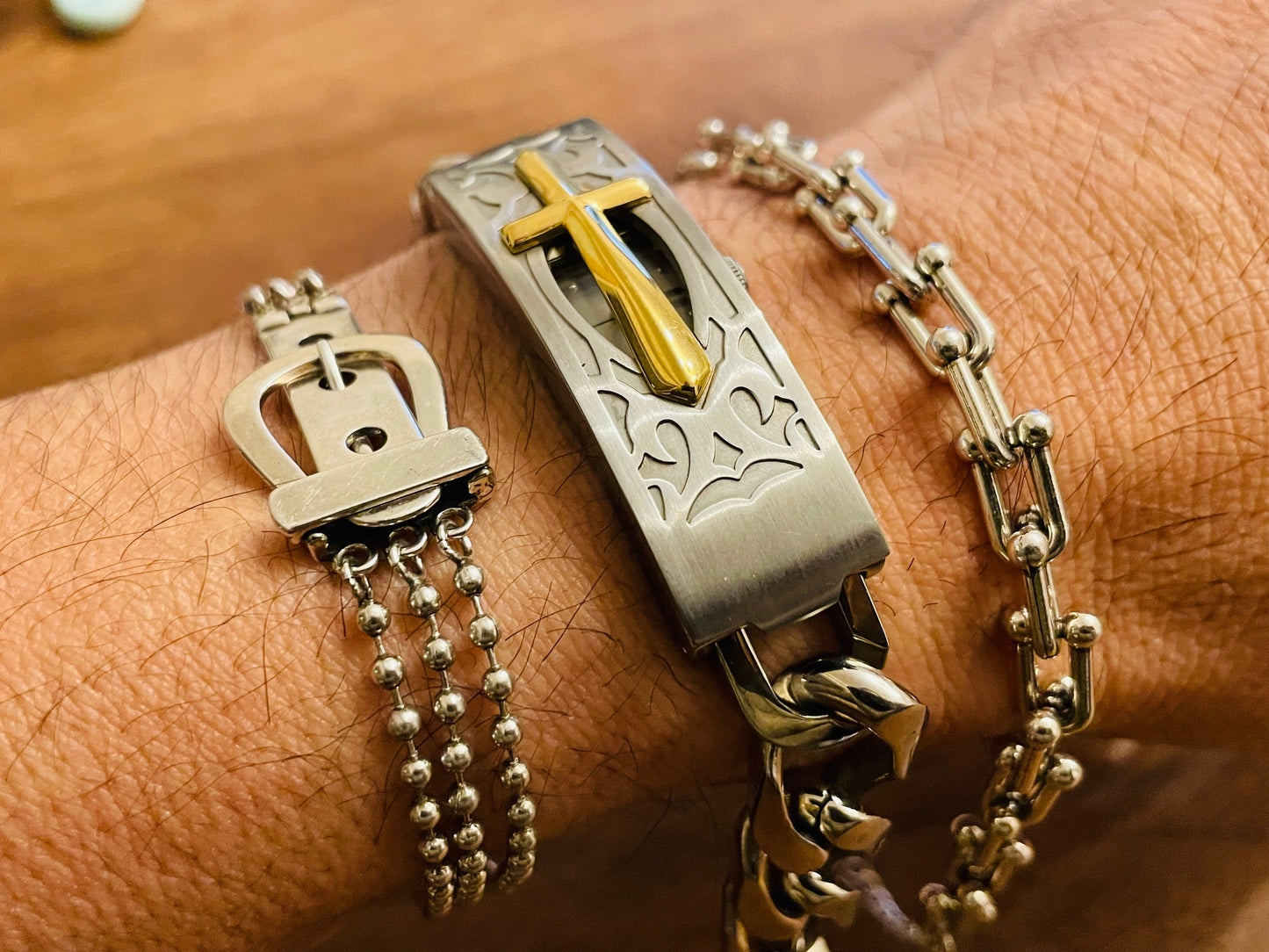 vintage Mexico  silver bracelet_1