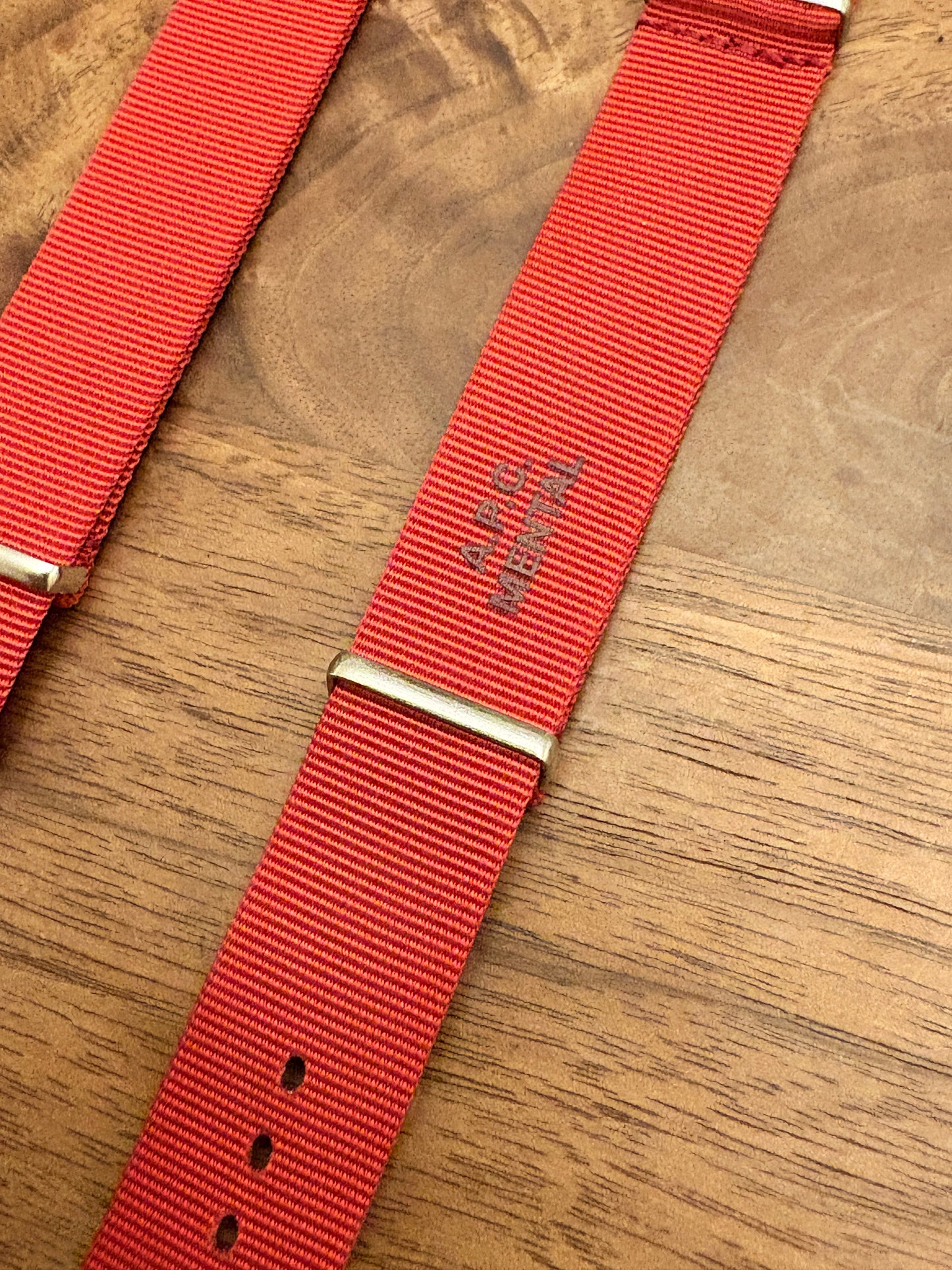 super rare APC NATO BELT RED