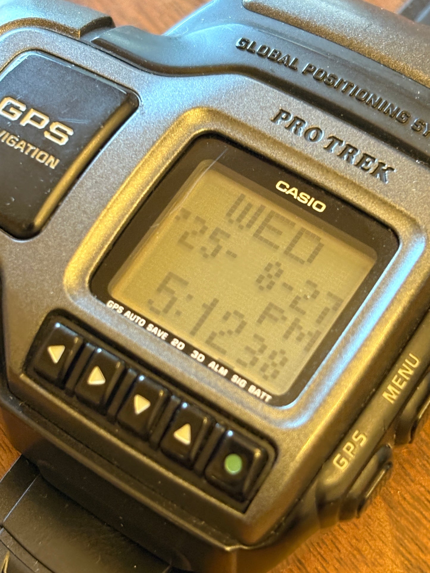 Super rare vintage 90s casio CASIO PRO TREK GPS Navigation  PRT-1