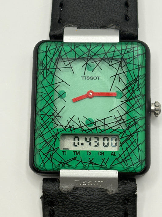 Super rare vintage　 tissot tow timer