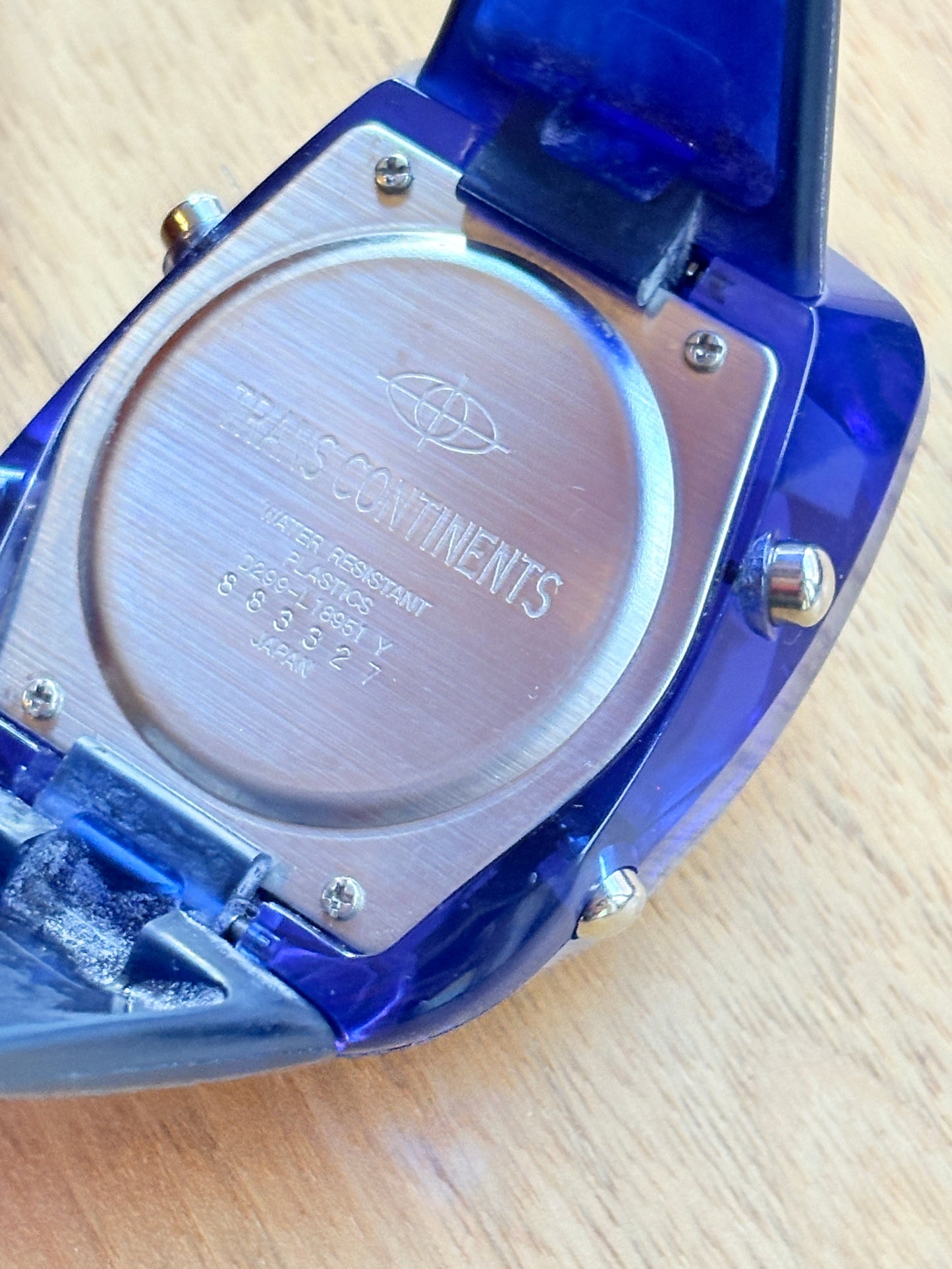 super rare 90's watch from ctizen× Transcontinentsk×GLAY