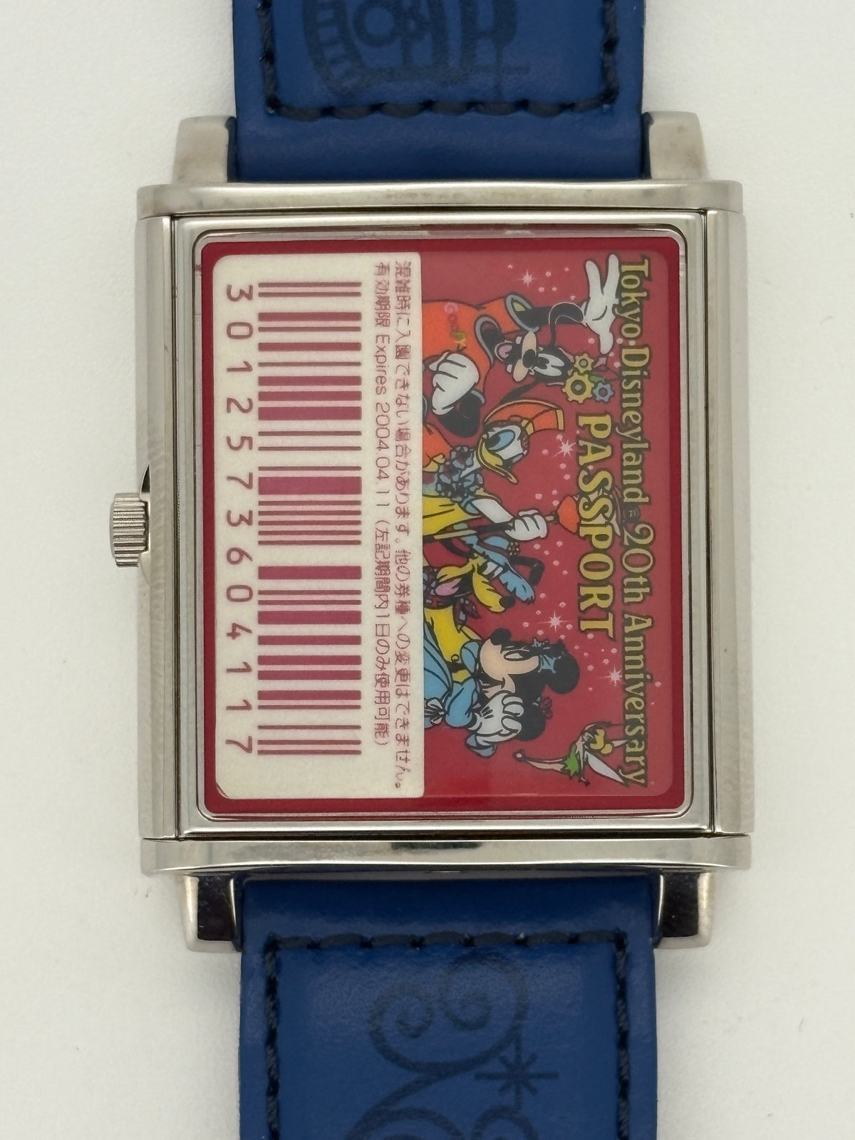 Limited edition Seiko movement 2000s Tokyo Disneyland 20th anniversary model   mickey　 Reverso