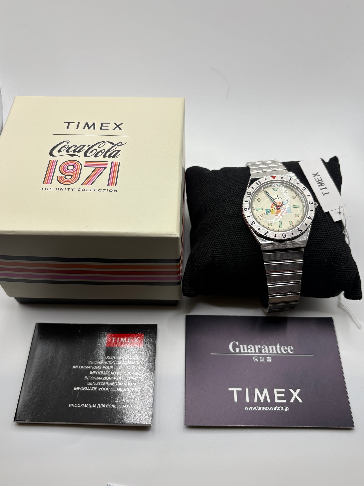 Unused very rare TIMEX×coca cola