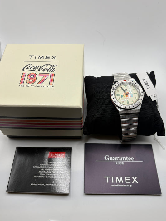 Unused very rare TIMEX×coca cola