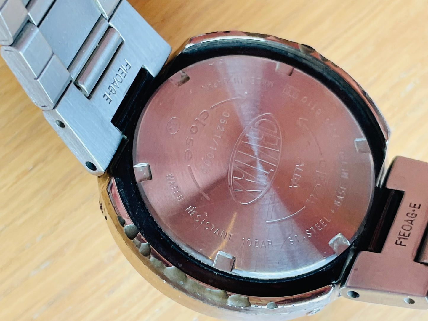 super rare 90s vintage seiko alba ORVITAX