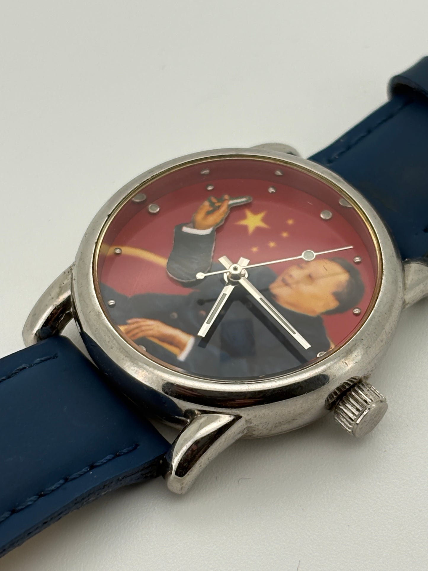 Super rare watch Deng Xiaoping waving wat Shanghai Tang  Mao Zedong